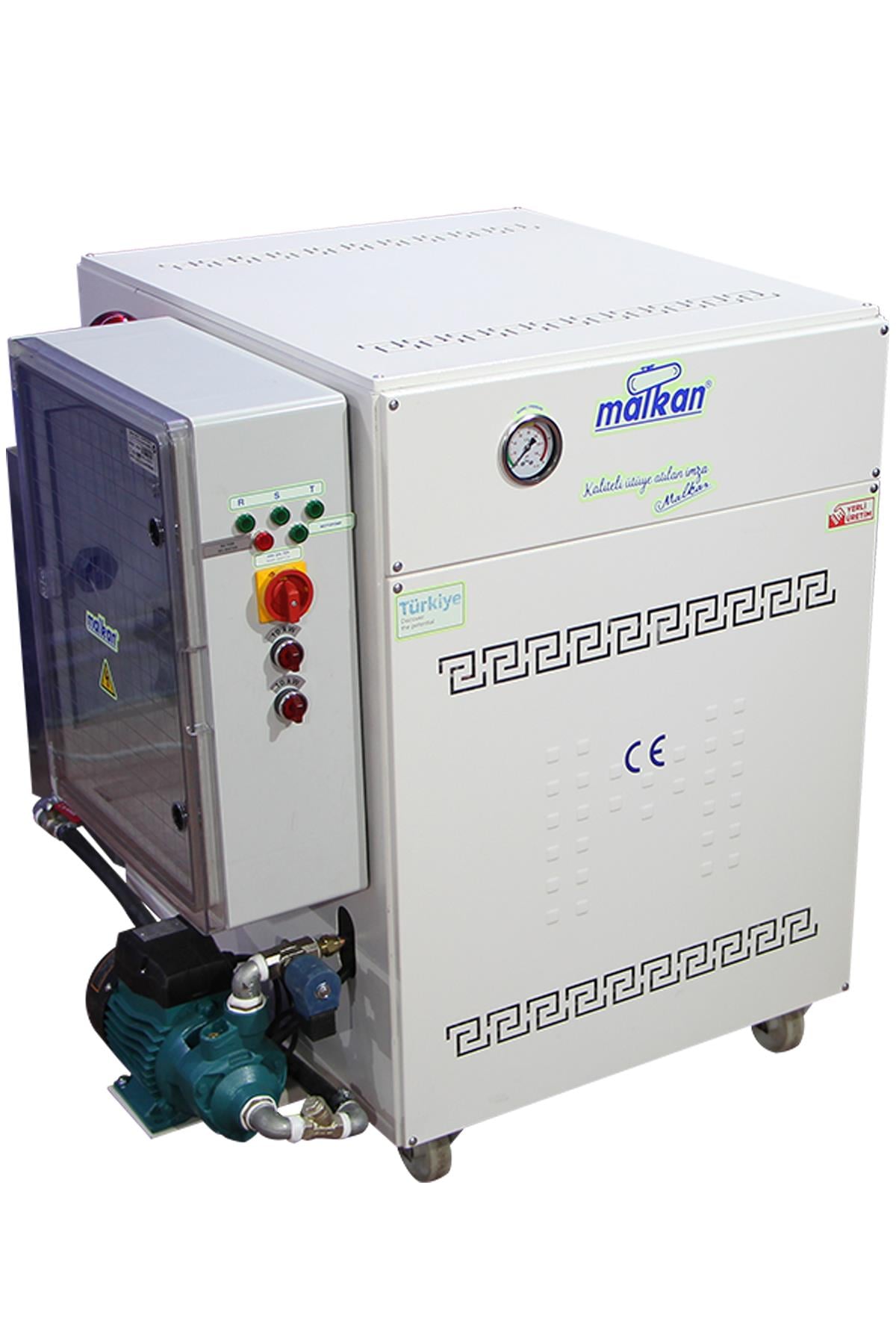 Tekstil & Deri - Cihaz ve Makinaları Malkan MakinaMEK20 Tam Otomatik, Elektrikli, Merkezi Sistem Buhar Jeneratörü (20 kW) │OSO Satış - Elektronik TicaretMEK20 Tam Otomatik, Elektrikli, Merkezi Sistem Buhar Jeneratörü (20 kW)