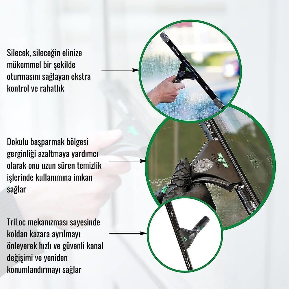 TemizlikUNGERUnger Ninja Cam Çekçek 35 cm │OSO Satış - Elektronik TicaretUnger Ninja Cam Çekçek 35 cm