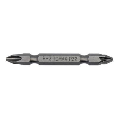 TOMAX BİTS UÇ ÇİFT TARAFLI PH2-PZ2 65 MM
