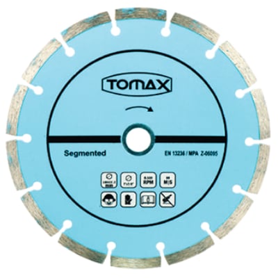 TOMAX SEGMENTLİ ELMAS KESİCİ 115x2.0x22