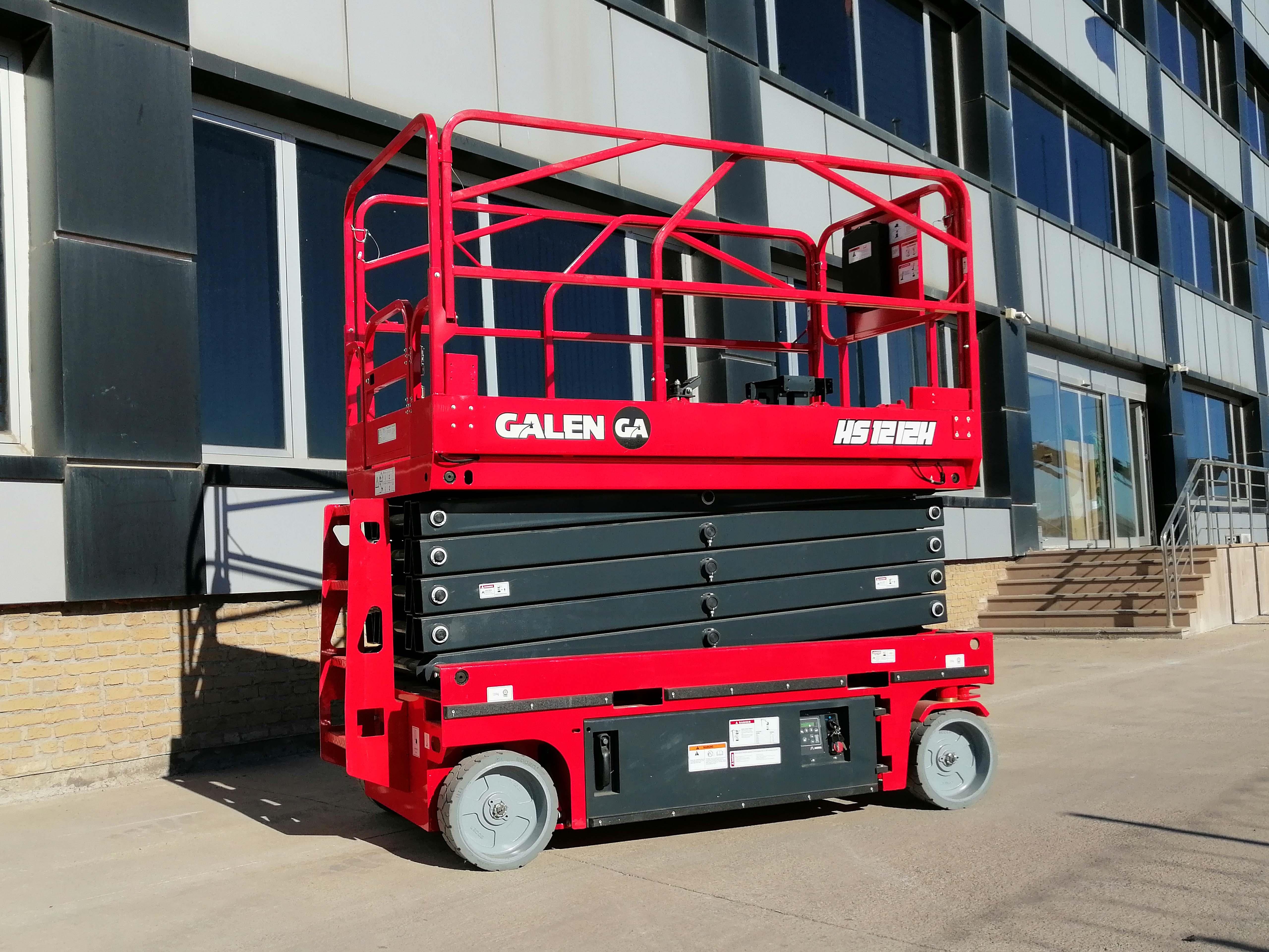 Transfer & Taşıma Makinaları Galen Group Steel Production Industry and Trade Inc. Co.Akülü Makaslı Platform (Personel yükseltici platform) 13,8 mt│OSO Satış - Elektronik TicaretAkülü Makaslı Platform (Personel yükseltici platform) 13,8 mt.