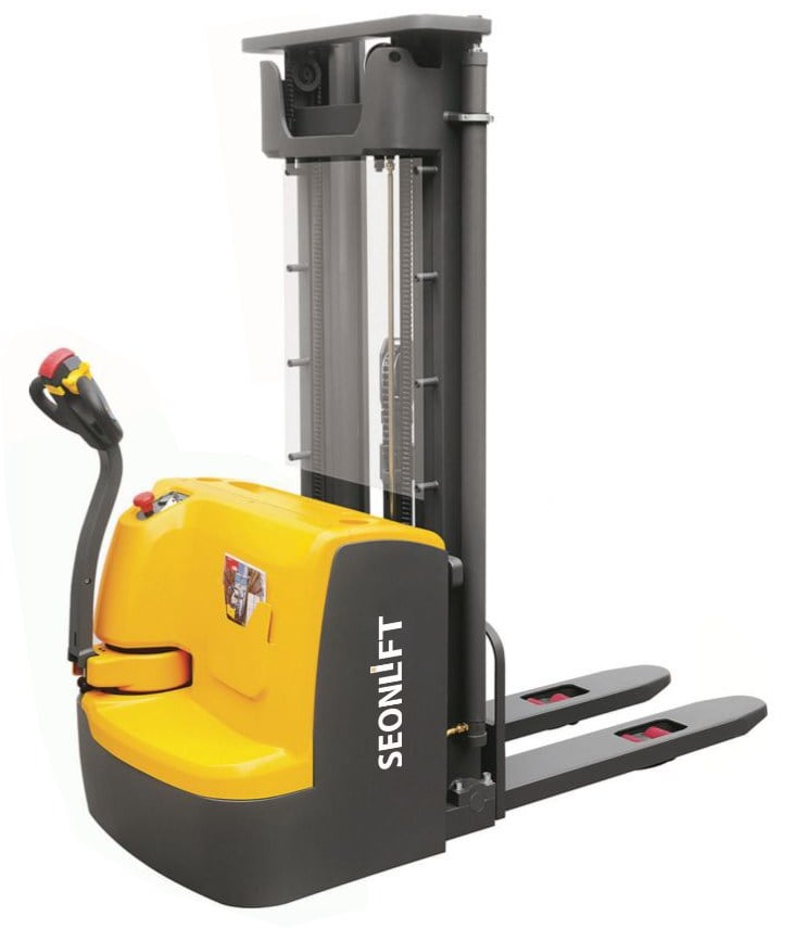 Yük Taşıma ve Kaldırma EkipmanlarıSeolift1.5 Ton 4.5 Metre Tam Akülü İstif Makinesi