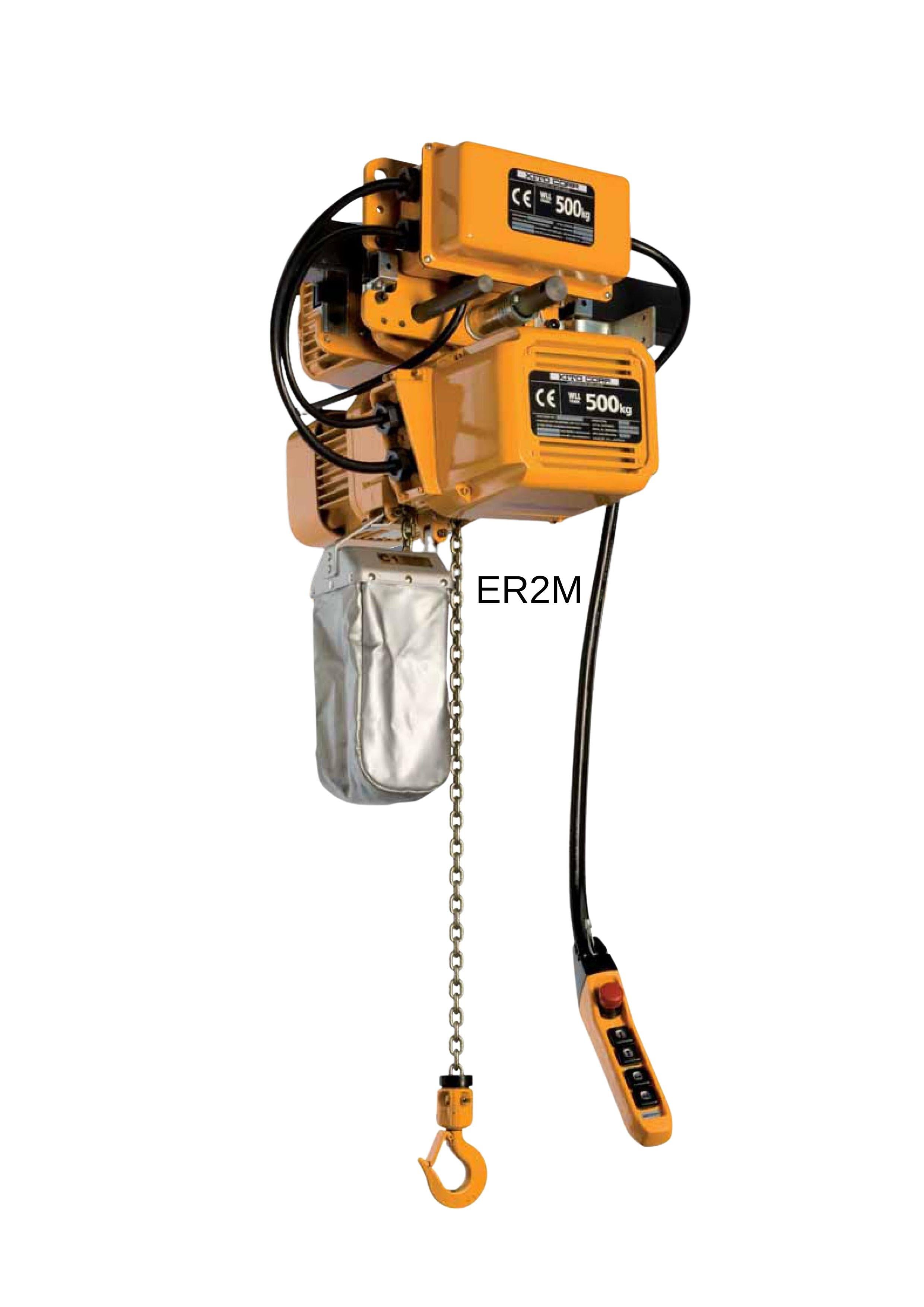 Yük Taşıma ve Kaldırma EkipmanlarıÇELİKBİLEKKITO-JAPON 0,5 Ton 3 m Zincirli Elektrikli Monoray Vinç