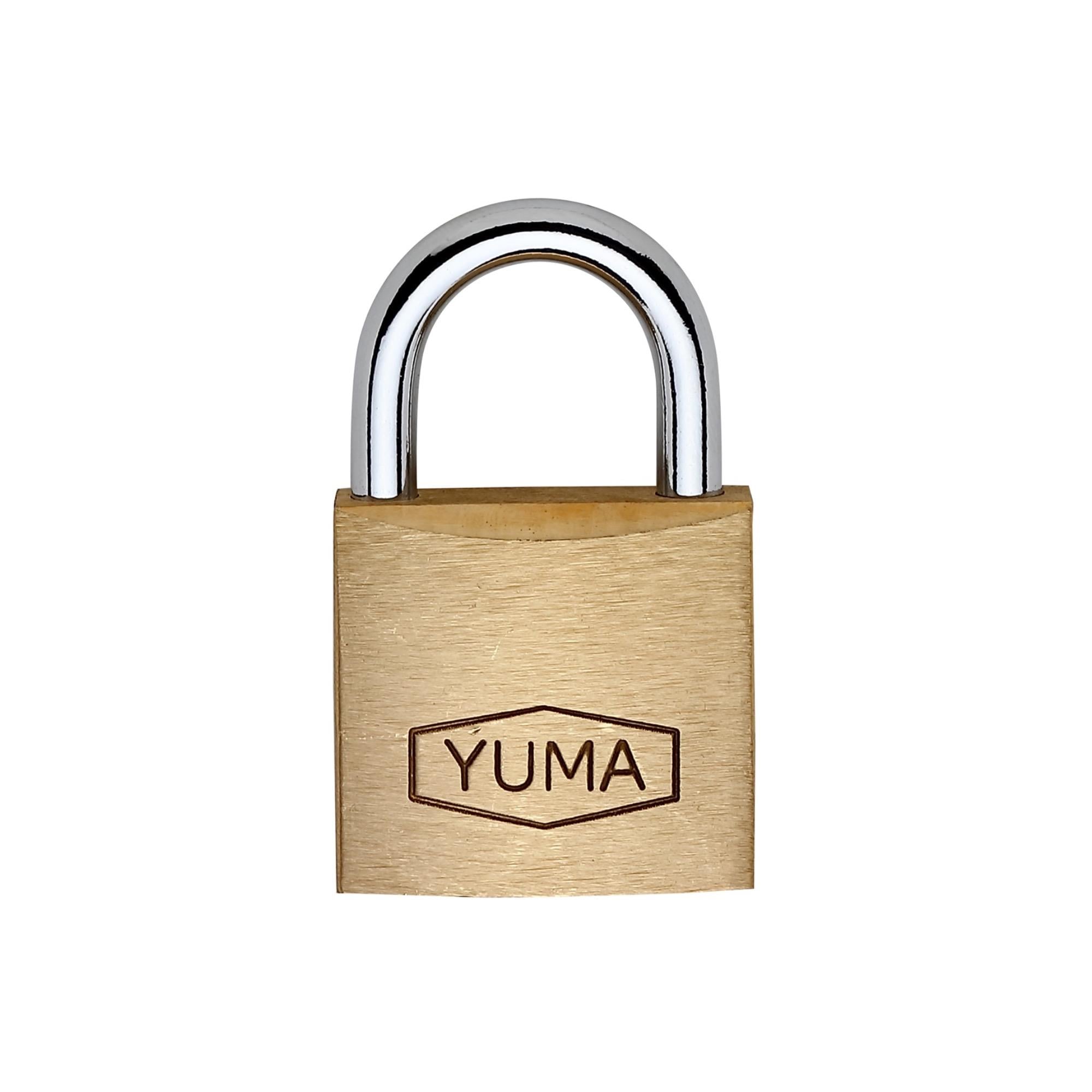 YUMA PİRİNÇ ASMA KİLİT 32 MM YM-2032