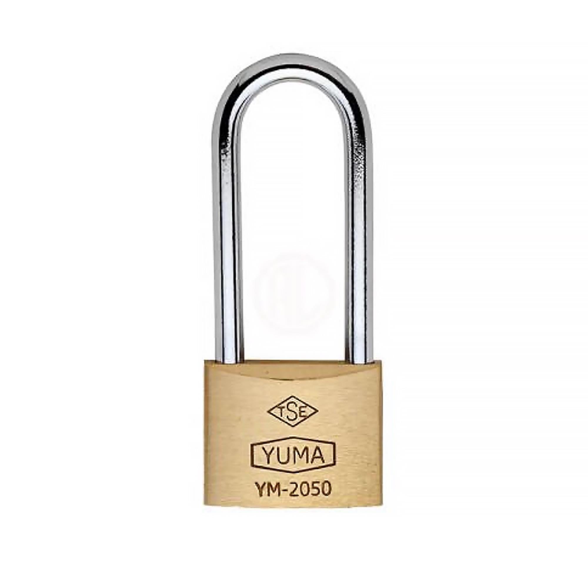 YUMA PİRİNÇ ASMA KİLİT UZUN 50 MM YM-2050L