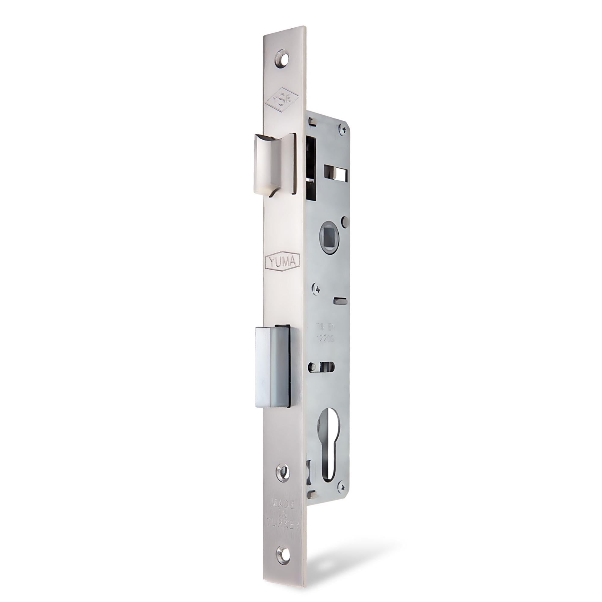 YUMA SİLİNDİRLİ DAİRE KİLİT 35 MM NİKEL YM-635