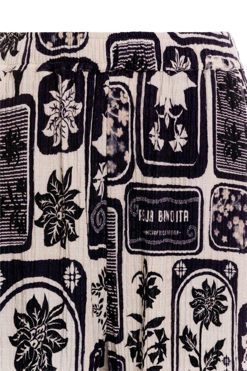 Agua Bendita Frank Batik 19795 Kadın Plaj Pantolonu Çok Renkli