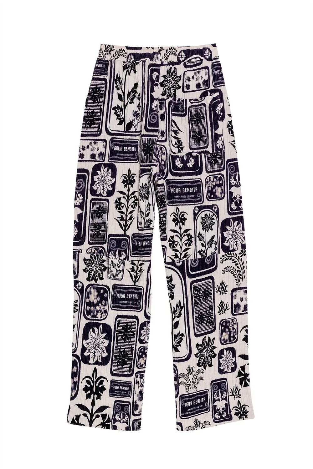 Agua Bendita Frank Batik 19795 Kadın Plaj Pantolonu Çok Renkli