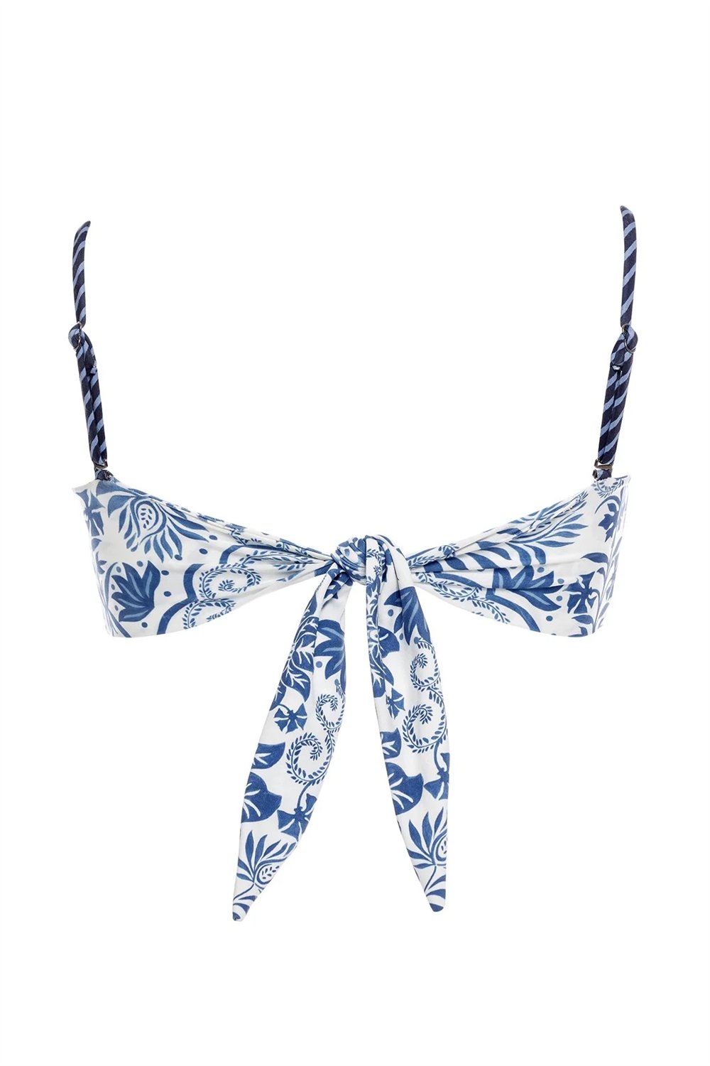 Agua Bendita Lace Batik 20519 Kadın Bikini Üstü Mavi
