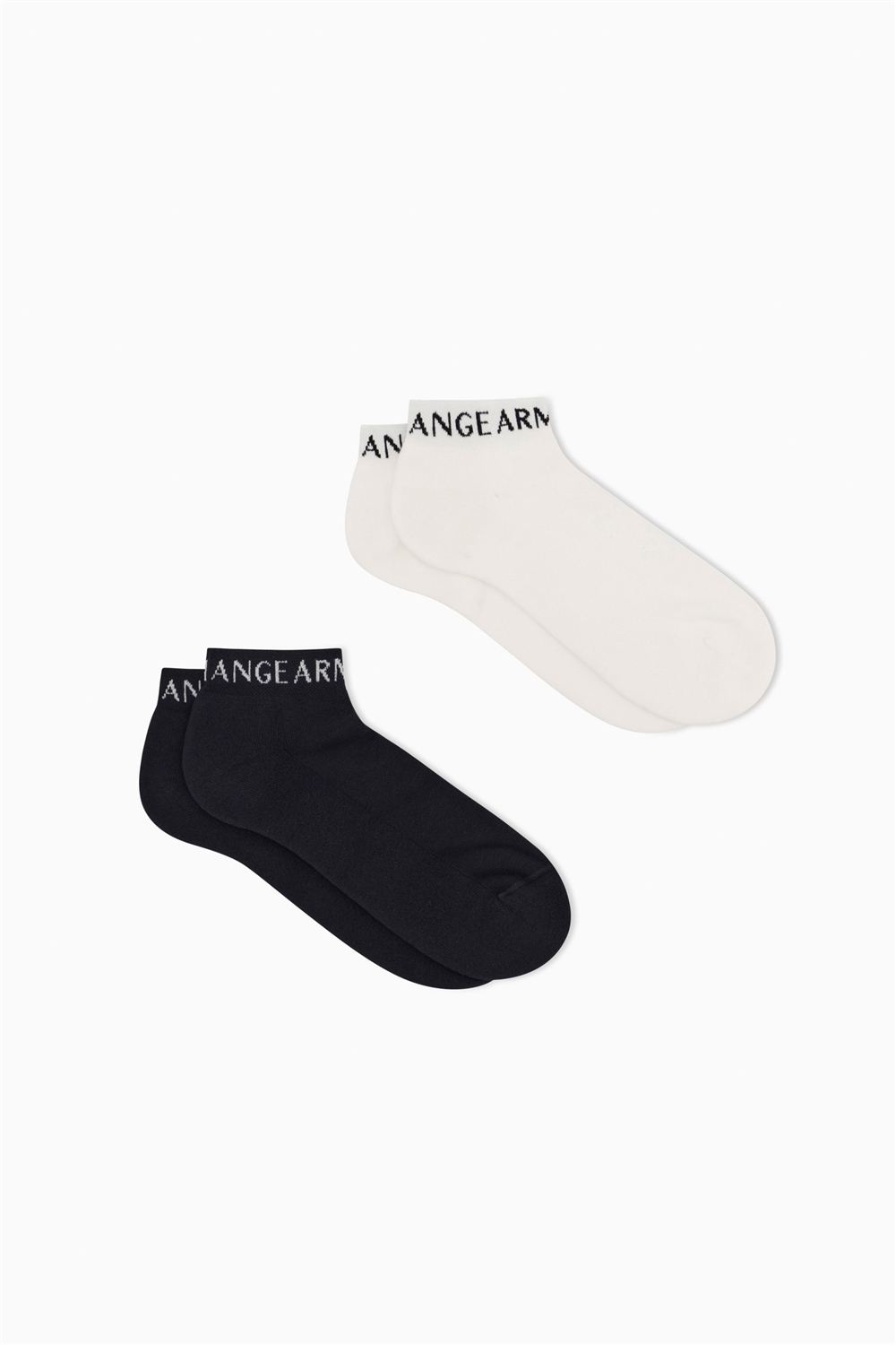 Armani Exchange Erkek 2li Çorap Siyah