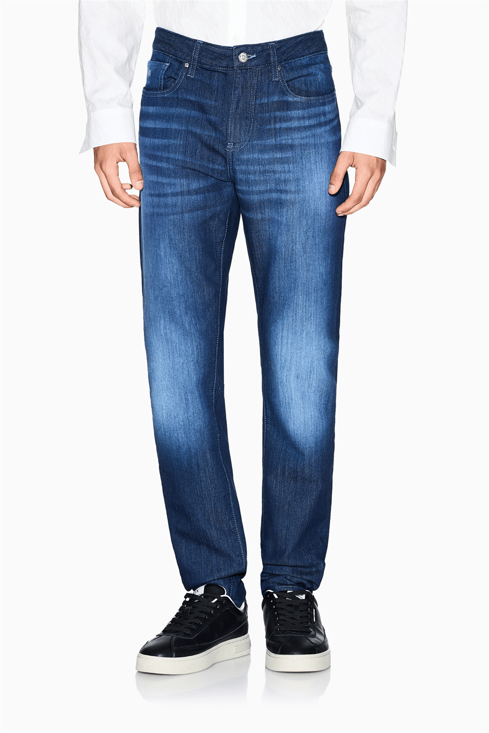 Armani Exchange Erkek 5 Cepli Pantolon Mavi
