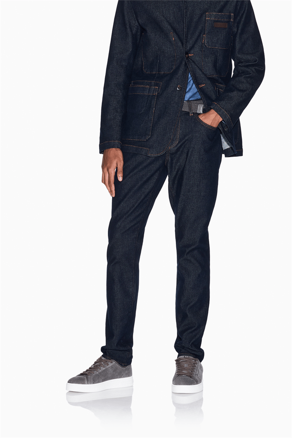 Armani Exchange Erkek 5 Cepli Pantolon Mavi