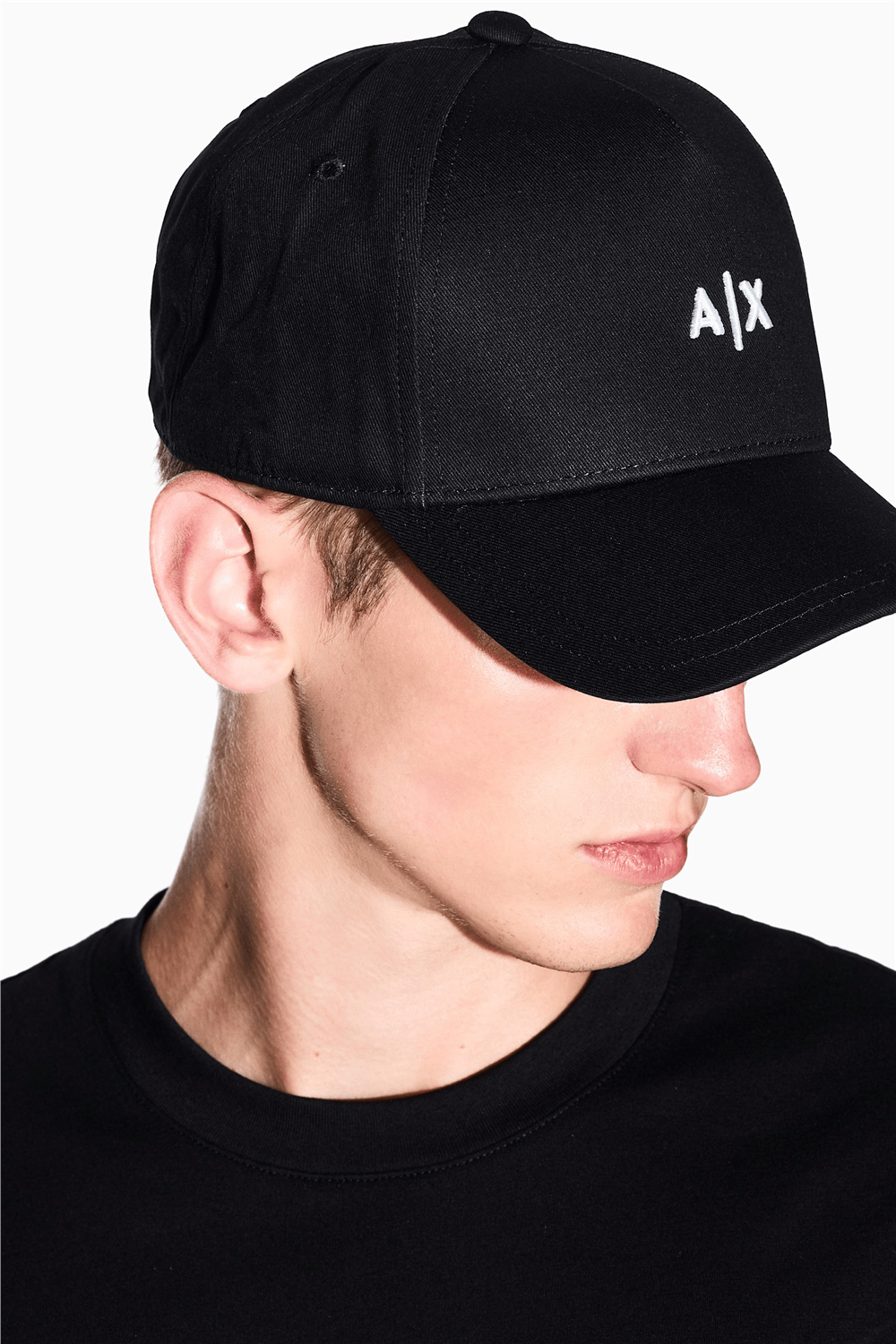 Armani Exchange Erkek Baseball Şapka Siyah