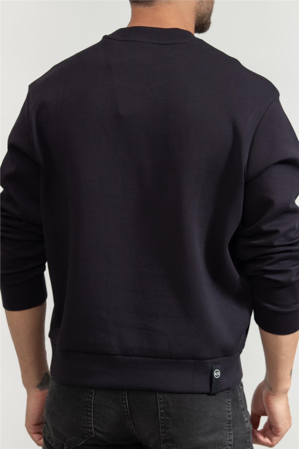 Armani Exchange Erkek Bisiklet Yaka Sweatshirt