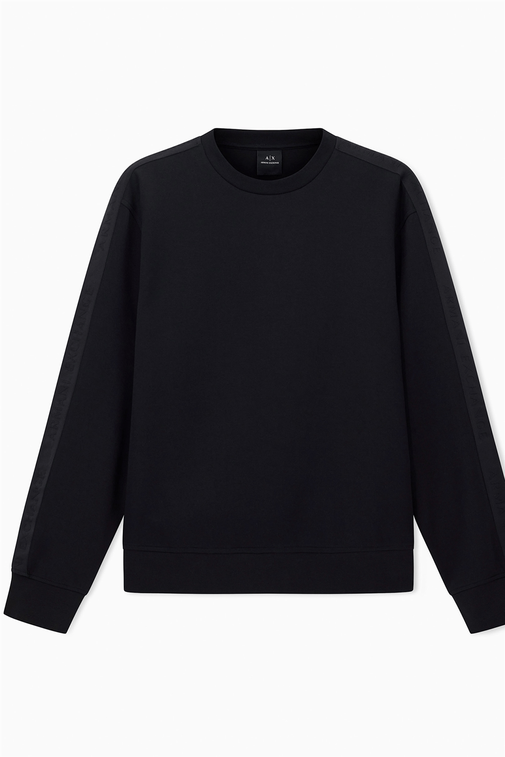 Armani Exchange Erkek Bisiklet Yaka Sweatshirt Siyah