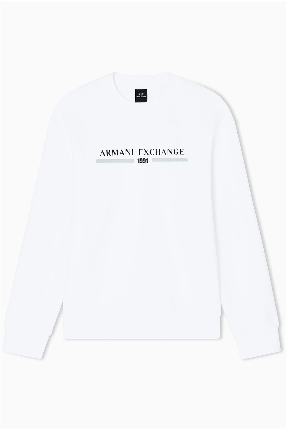 Armani Exchange Erkek Bisiklet Yaka Sweatshirt