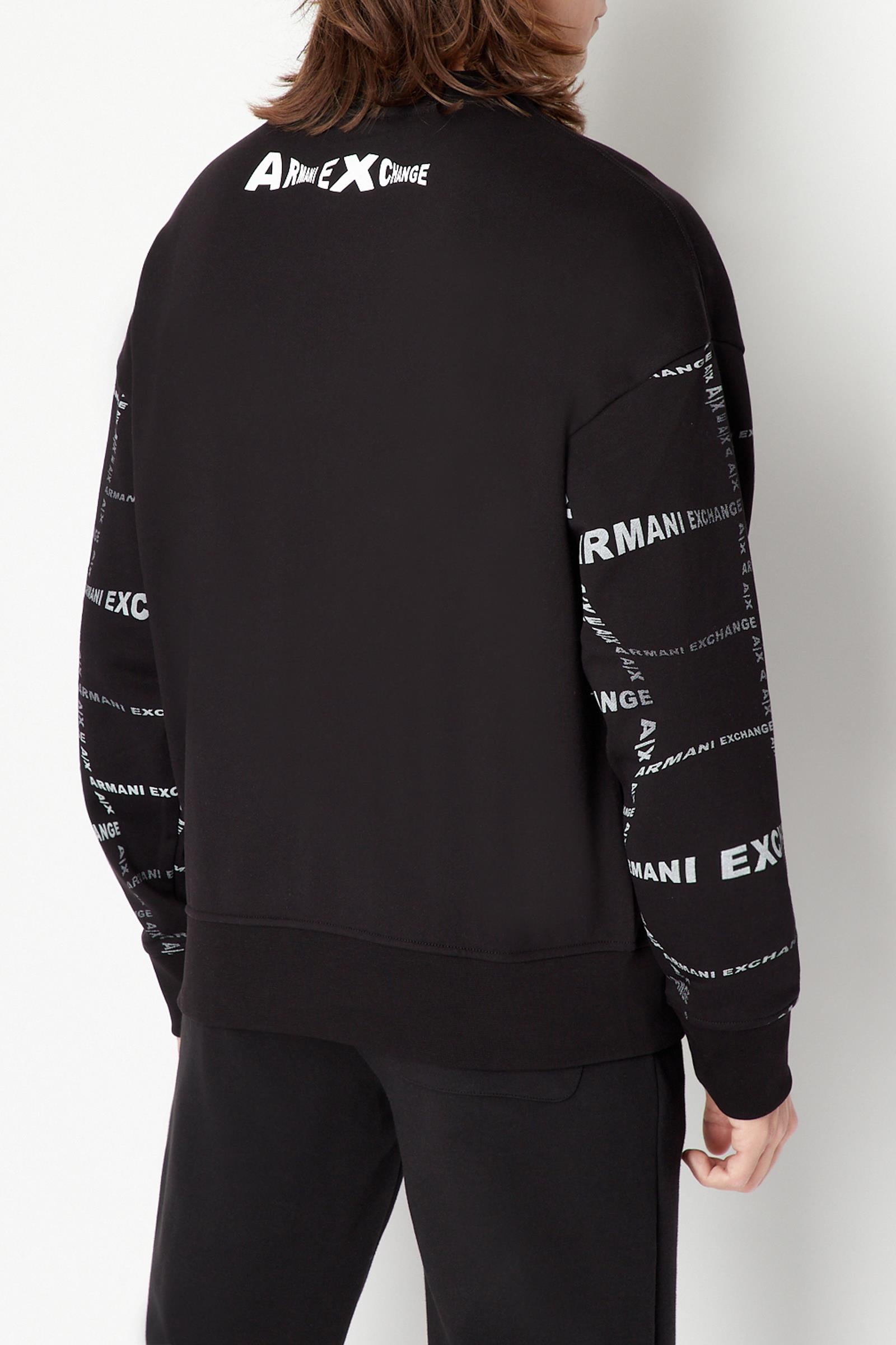 Armani Exchange Erkek Bisiklet Yaka Sweatshirt