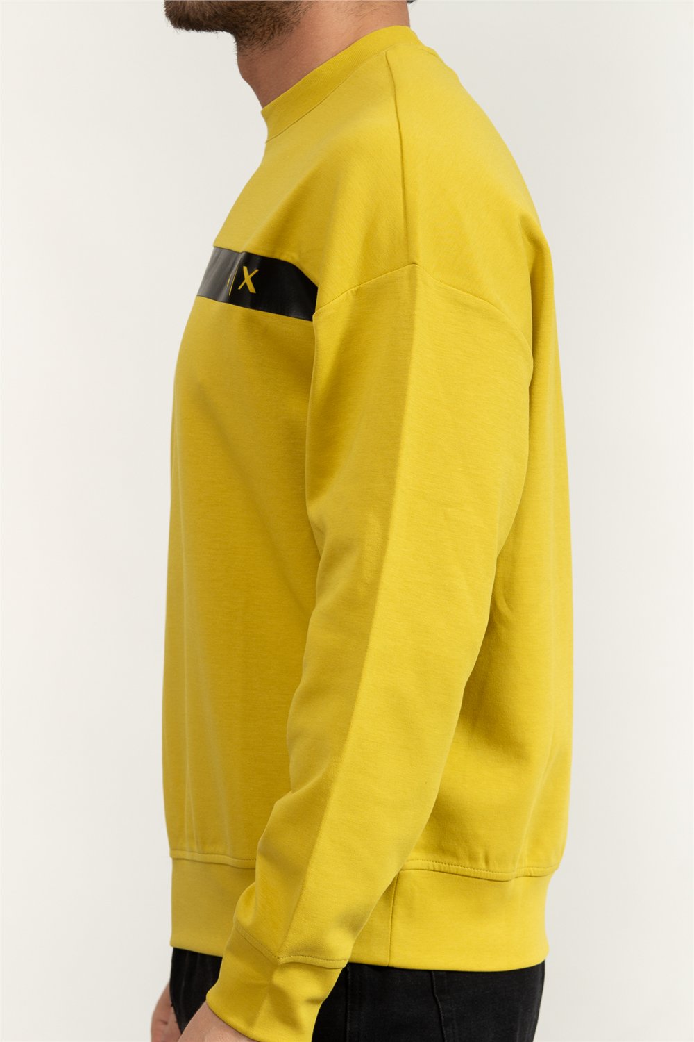 Armani Exchange Erkek Bisiklet Yaka Sweatshirt
