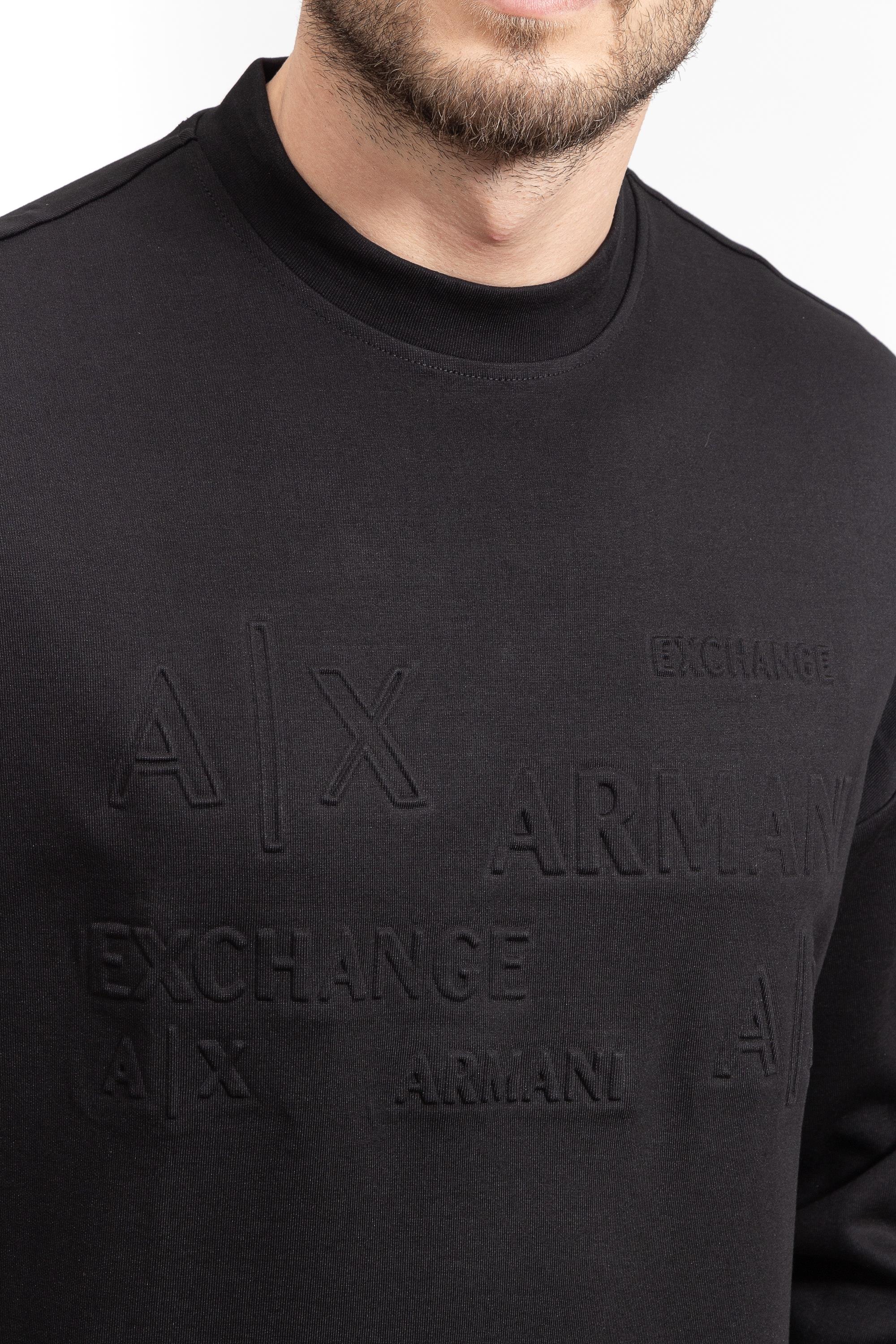 Armani Exchange Erkek Bisiklet Yaka Sweatshirt