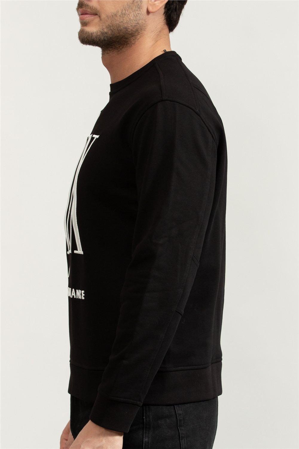 Armani Exchange Erkek Bisiklet Yaka Sweatshirt