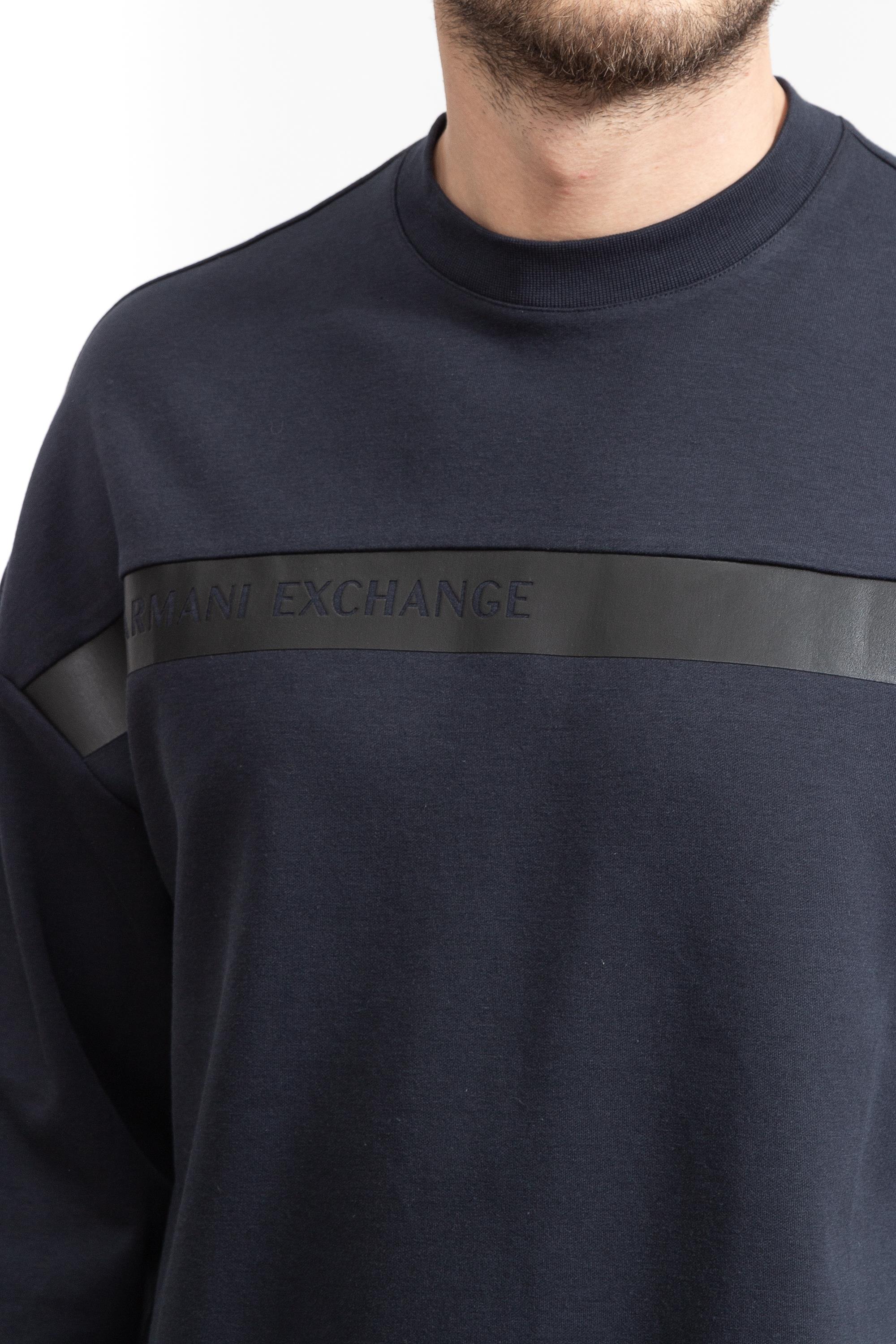 Armani Exchange Erkek Bisiklet Yaka Sweatshirt