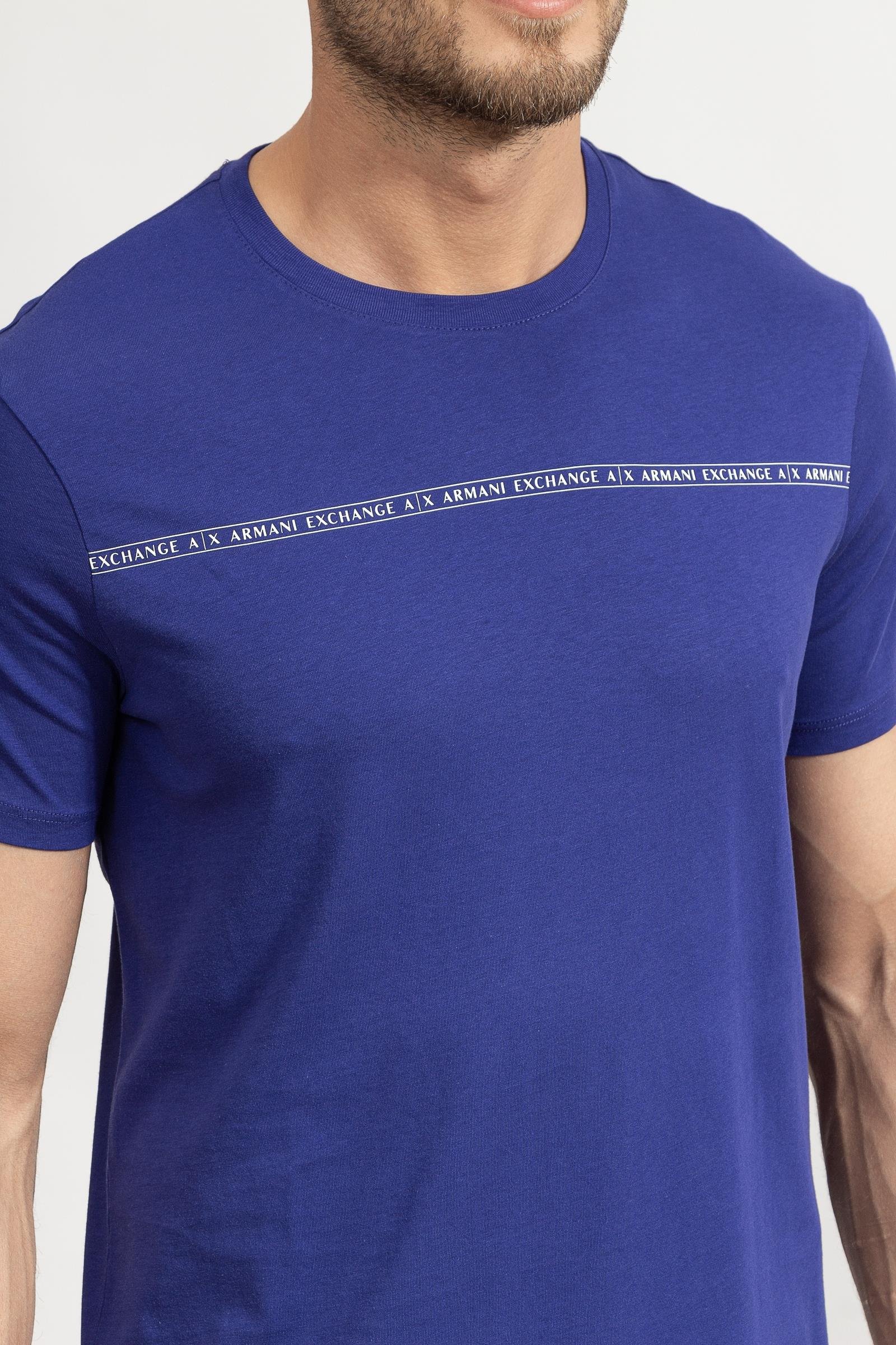 Armani Exchange Erkek Bisiklet Yaka T-Shirt