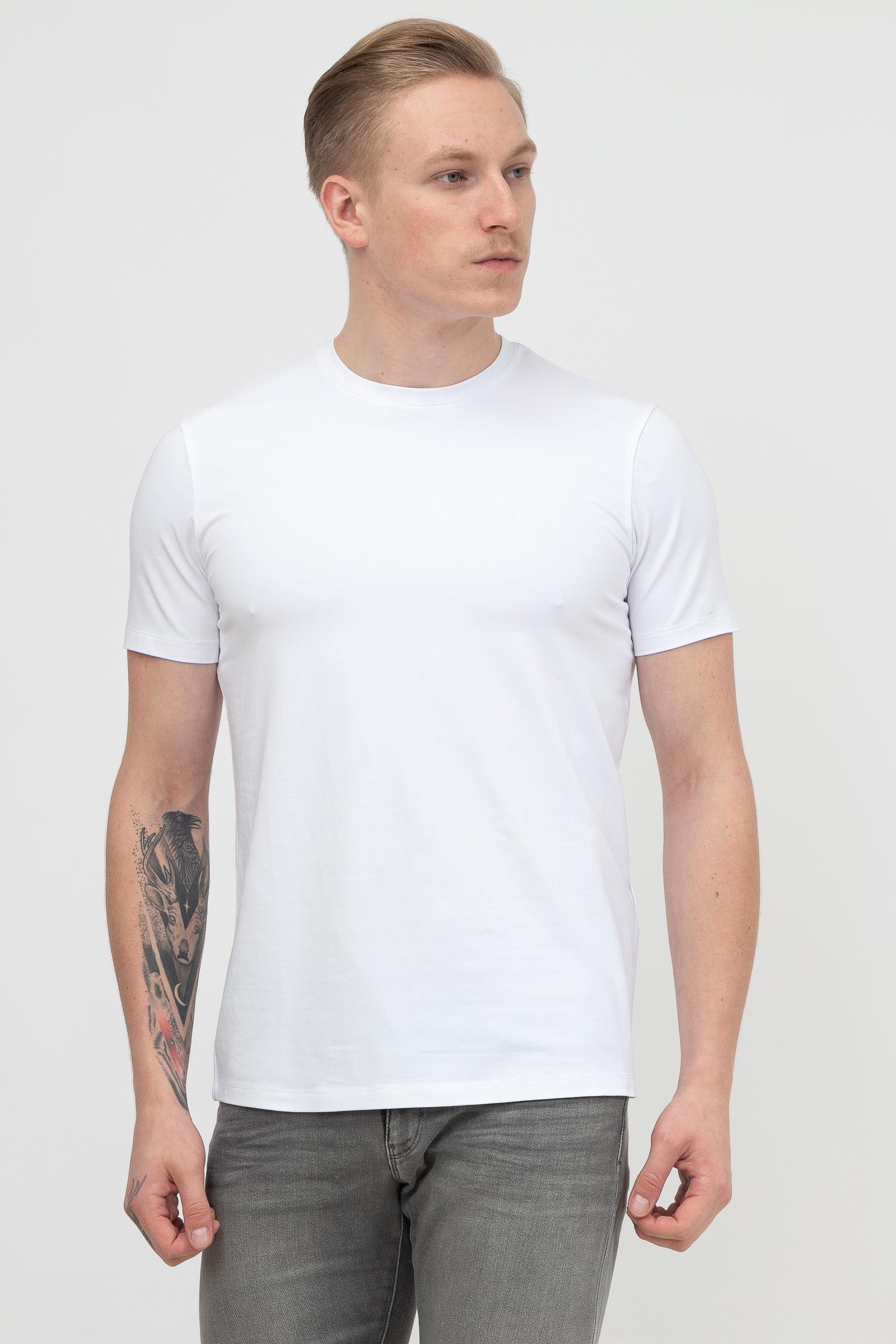 Armani Exchange Erkek Bisiklet Yaka T-Shirt