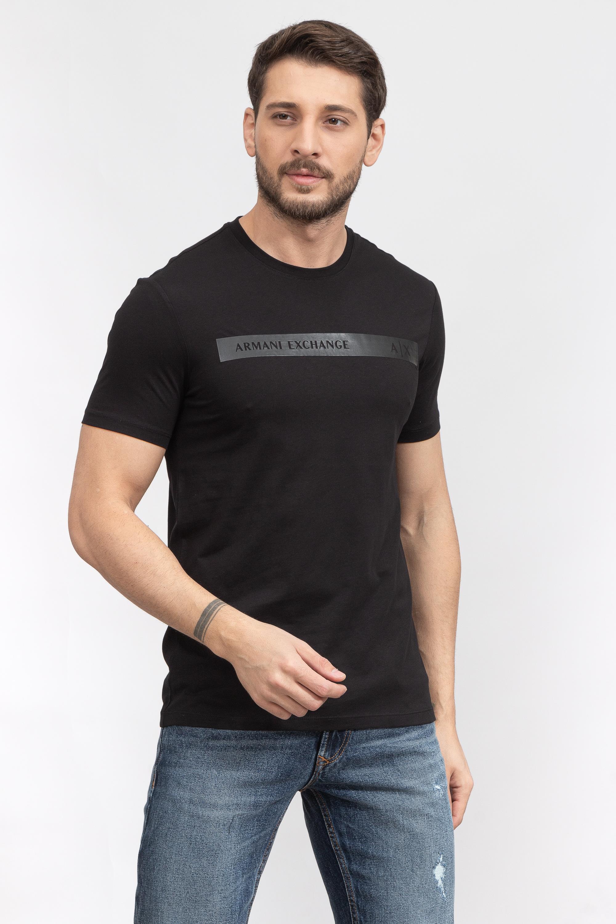 Armani Exchange Erkek Bisiklet Yaka T-Shirt