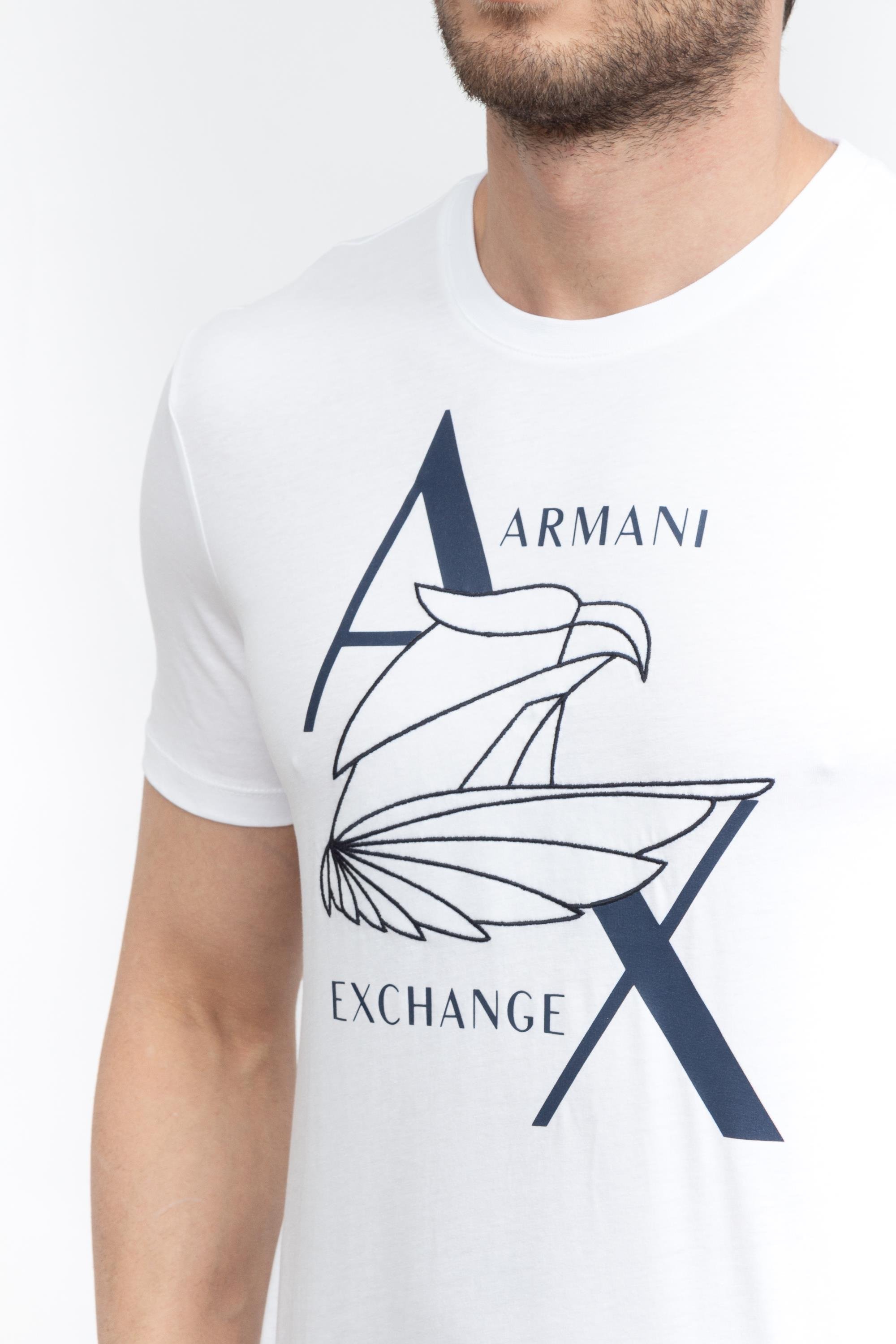 Armani Exchange Erkek Bisiklet Yaka T-Shirt