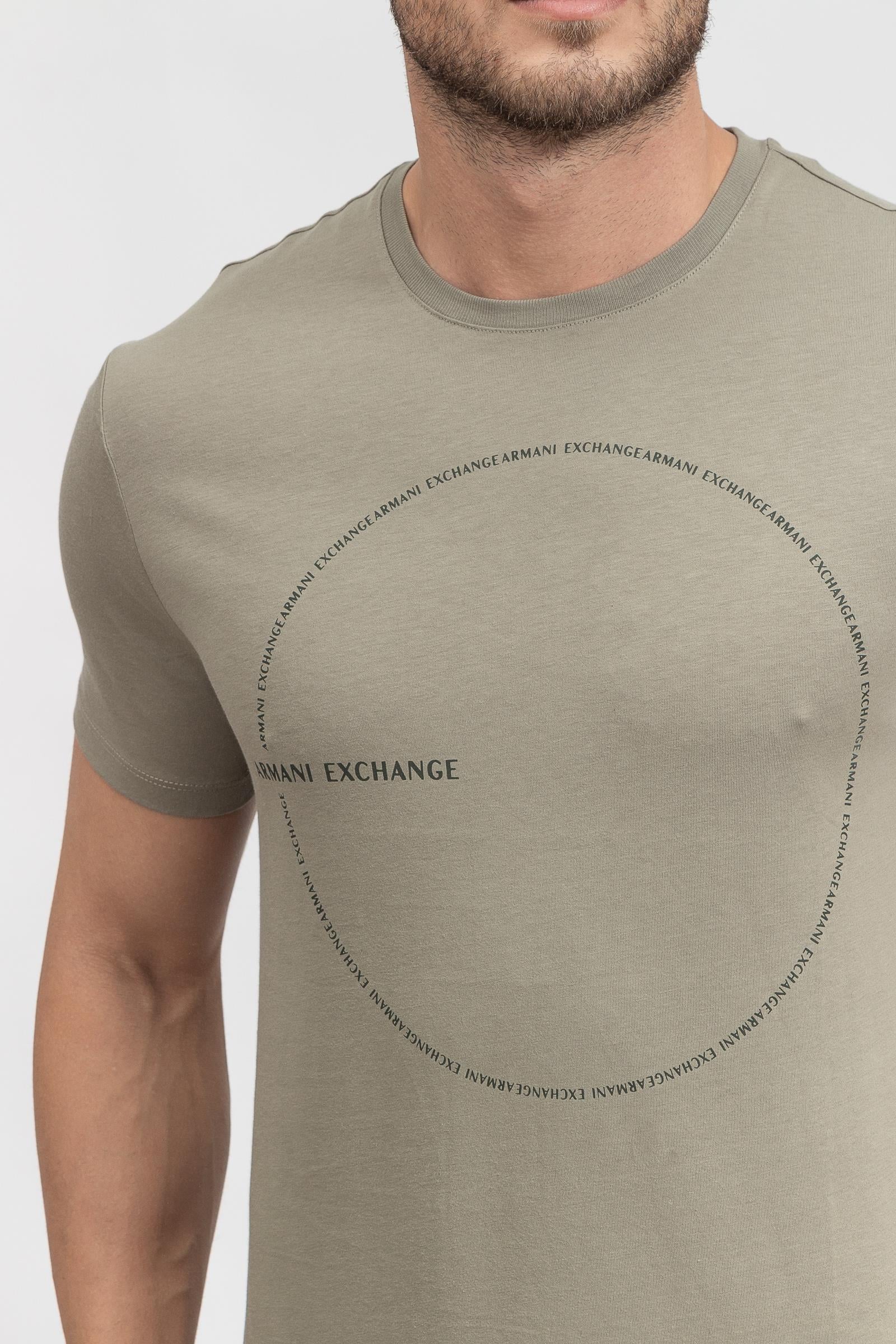 Armani Exchange Erkek Bisiklet Yaka T-Shirt