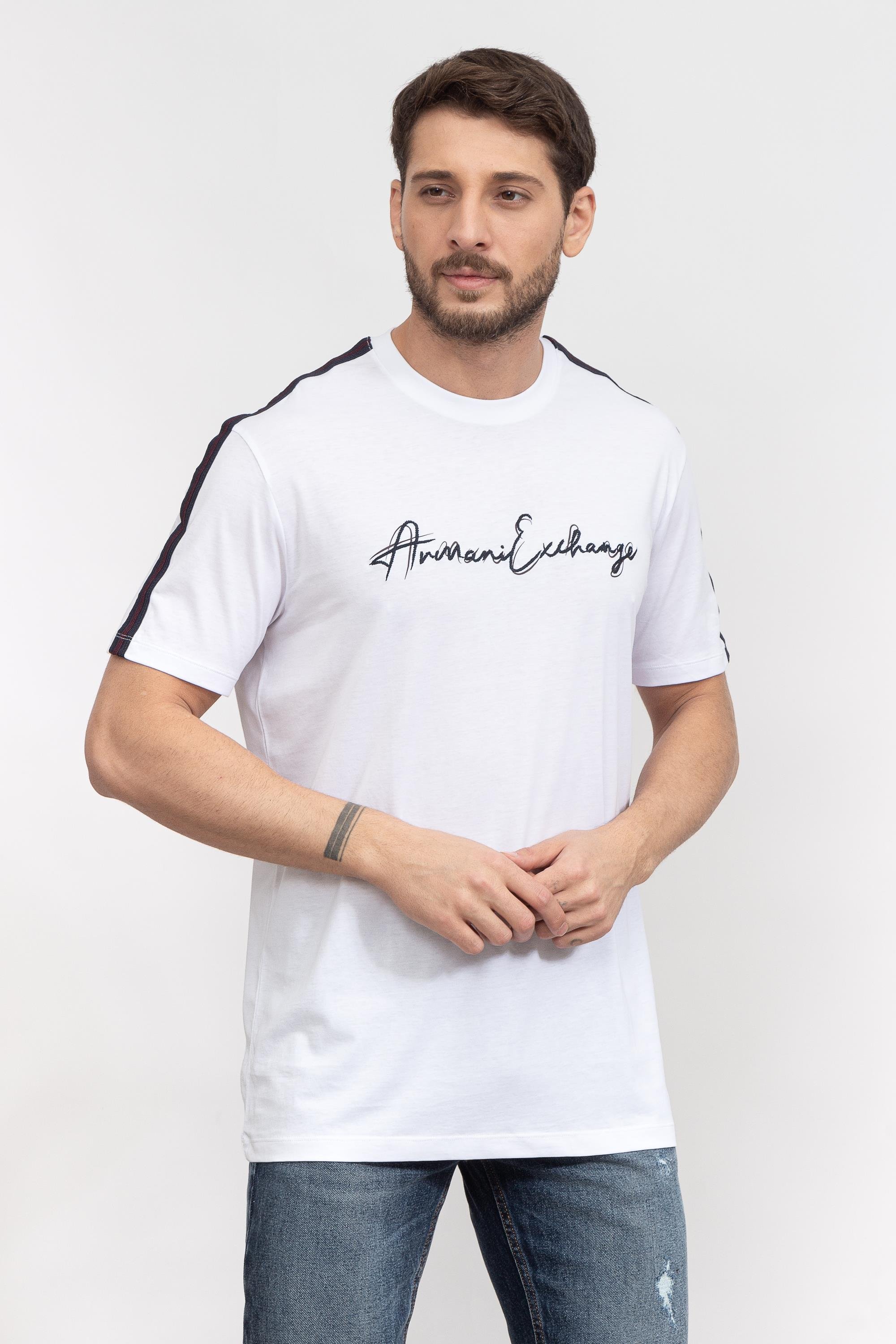 Armani Exchange Erkek Bisiklet Yaka T-Shirt