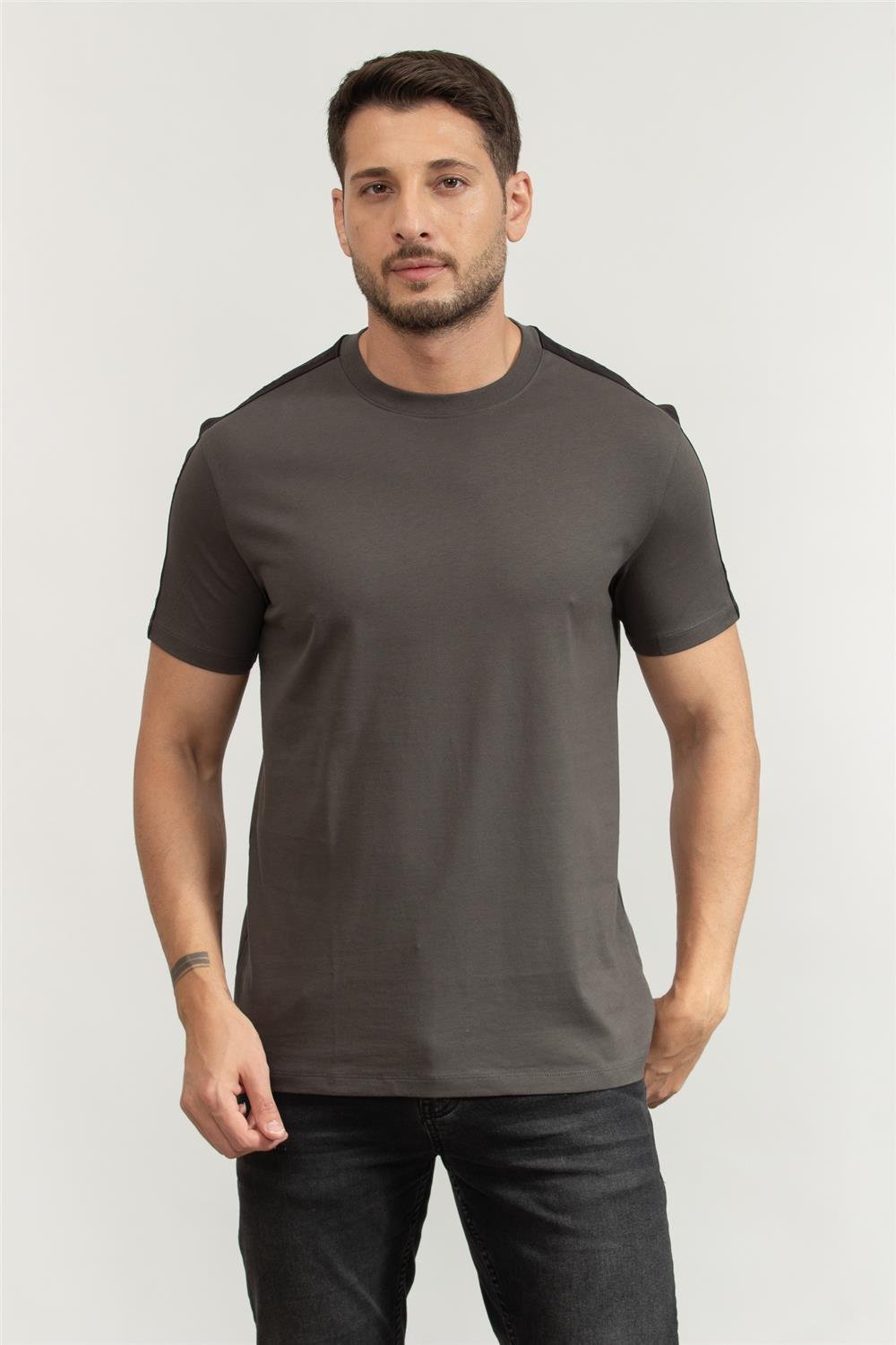 Armani Exchange Erkek Bisiklet Yaka T-Shirt