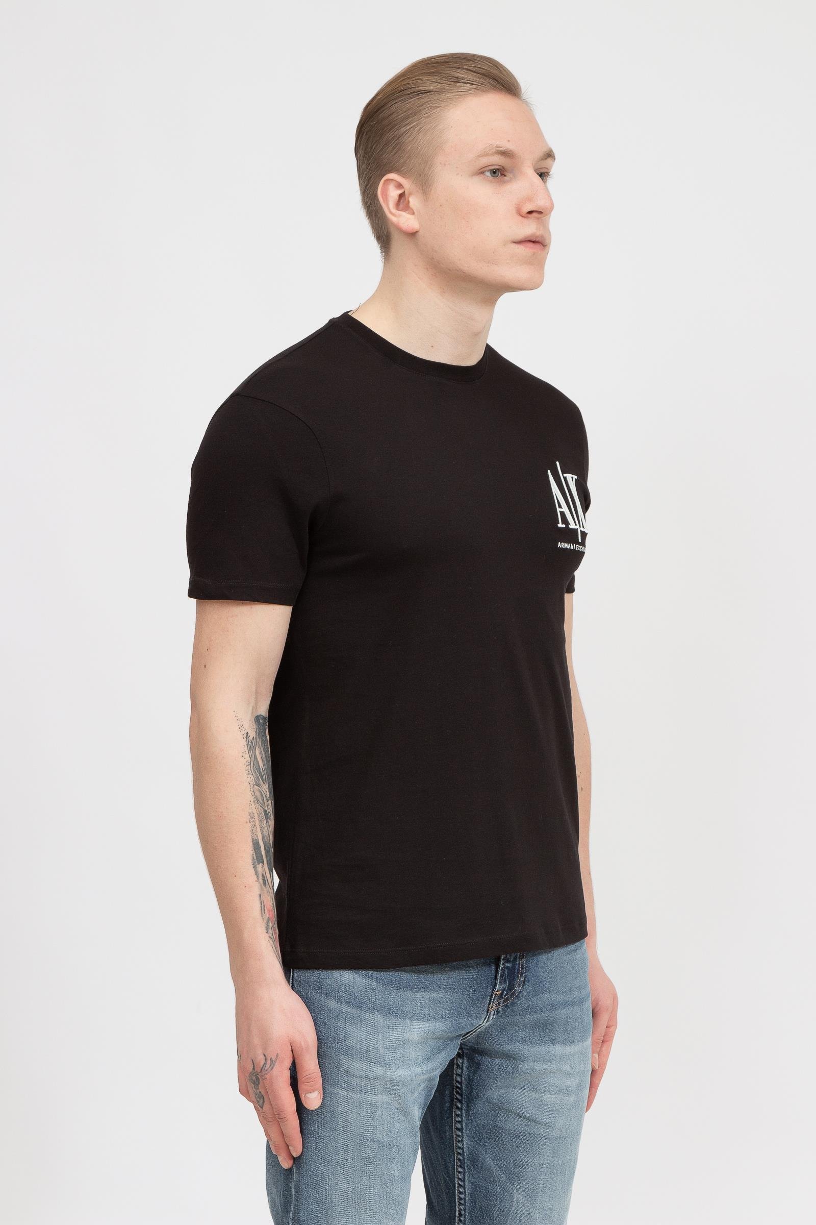 Armani Exchange Erkek Bisiklet Yaka T-Shirt