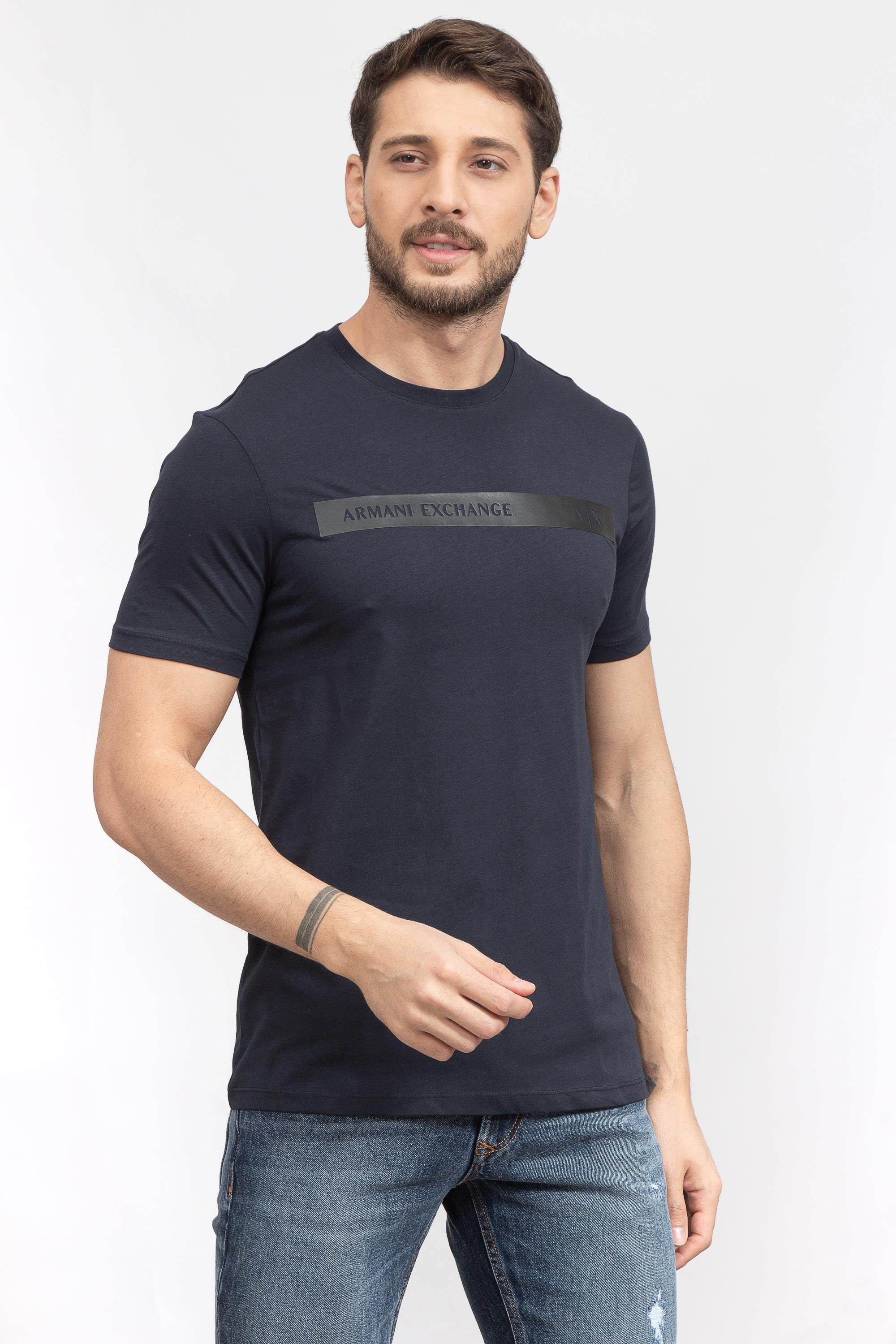 Armani Exchange Erkek Bisiklet Yaka T-Shirt