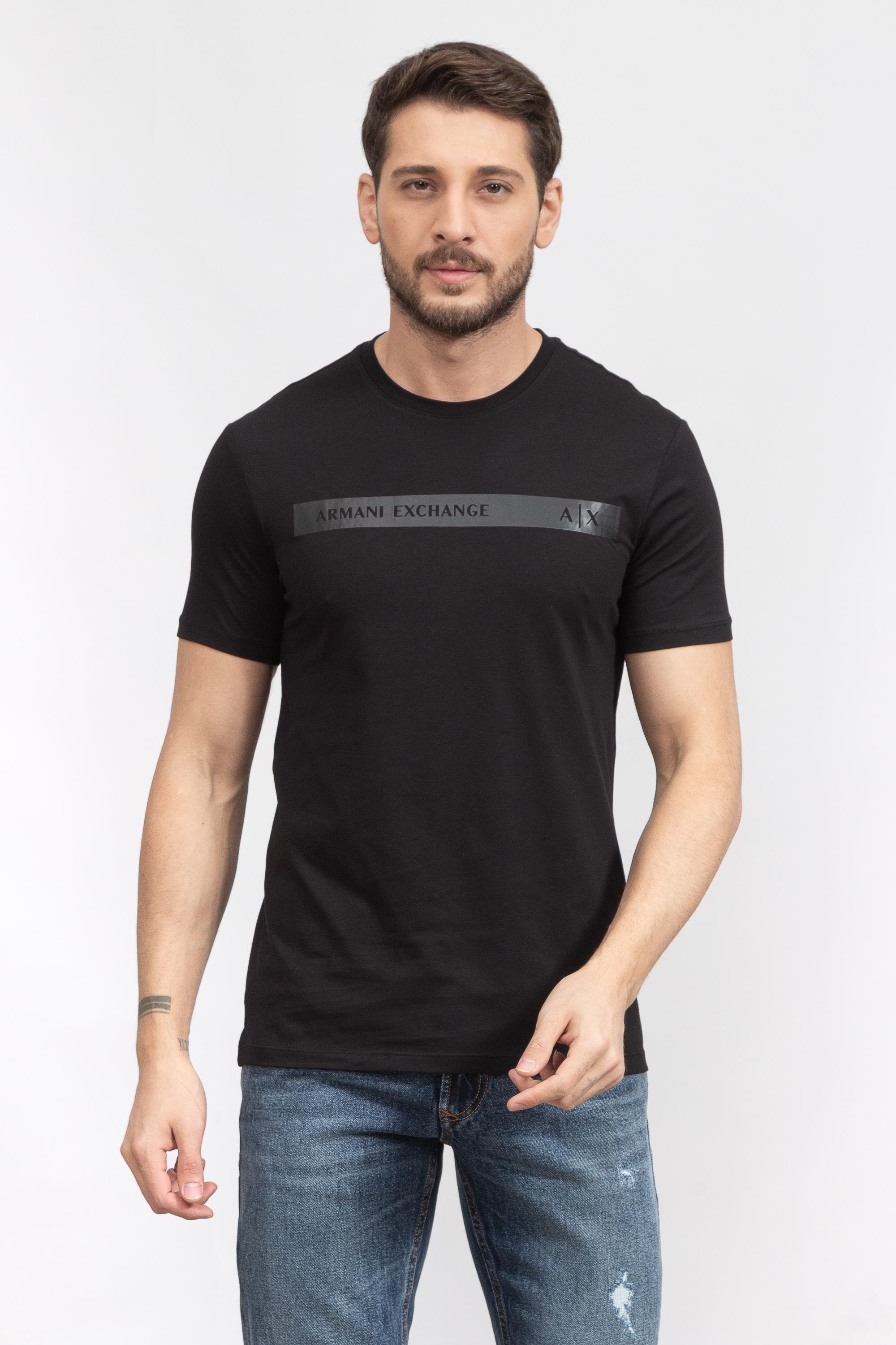 Armani Exchange Erkek Bisiklet Yaka T-Shirt