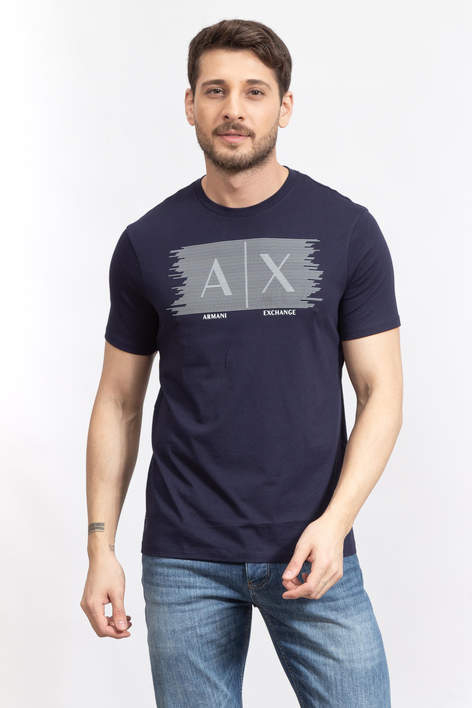 Armani Exchange Erkek Bisiklet Yaka T-Shirt