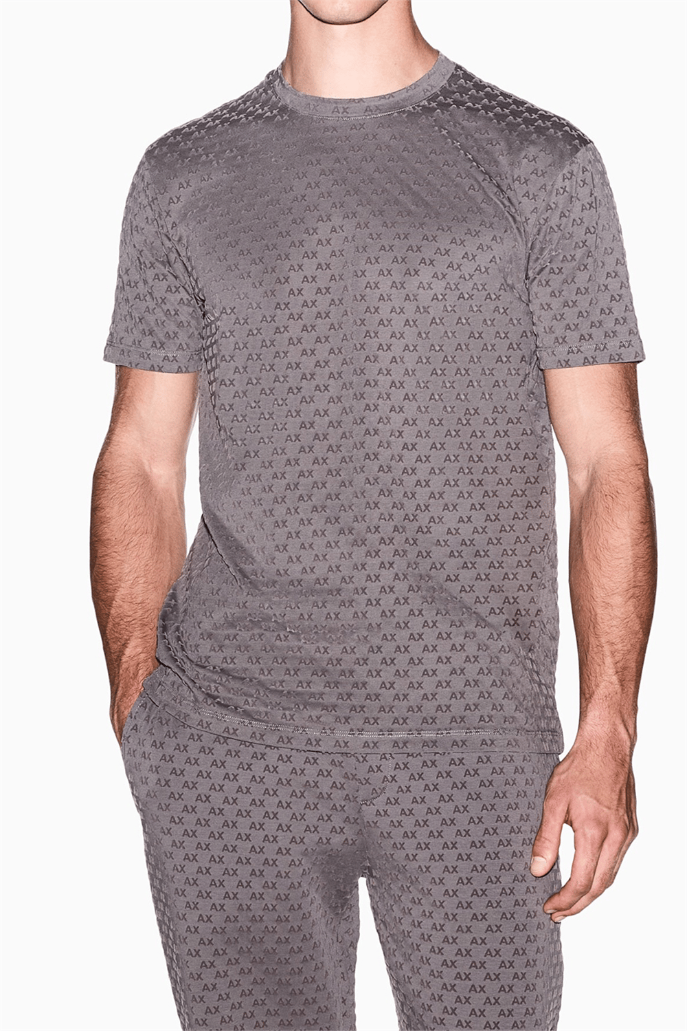 Armani Exchange Erkek Bisiklet Yaka T-Shirt