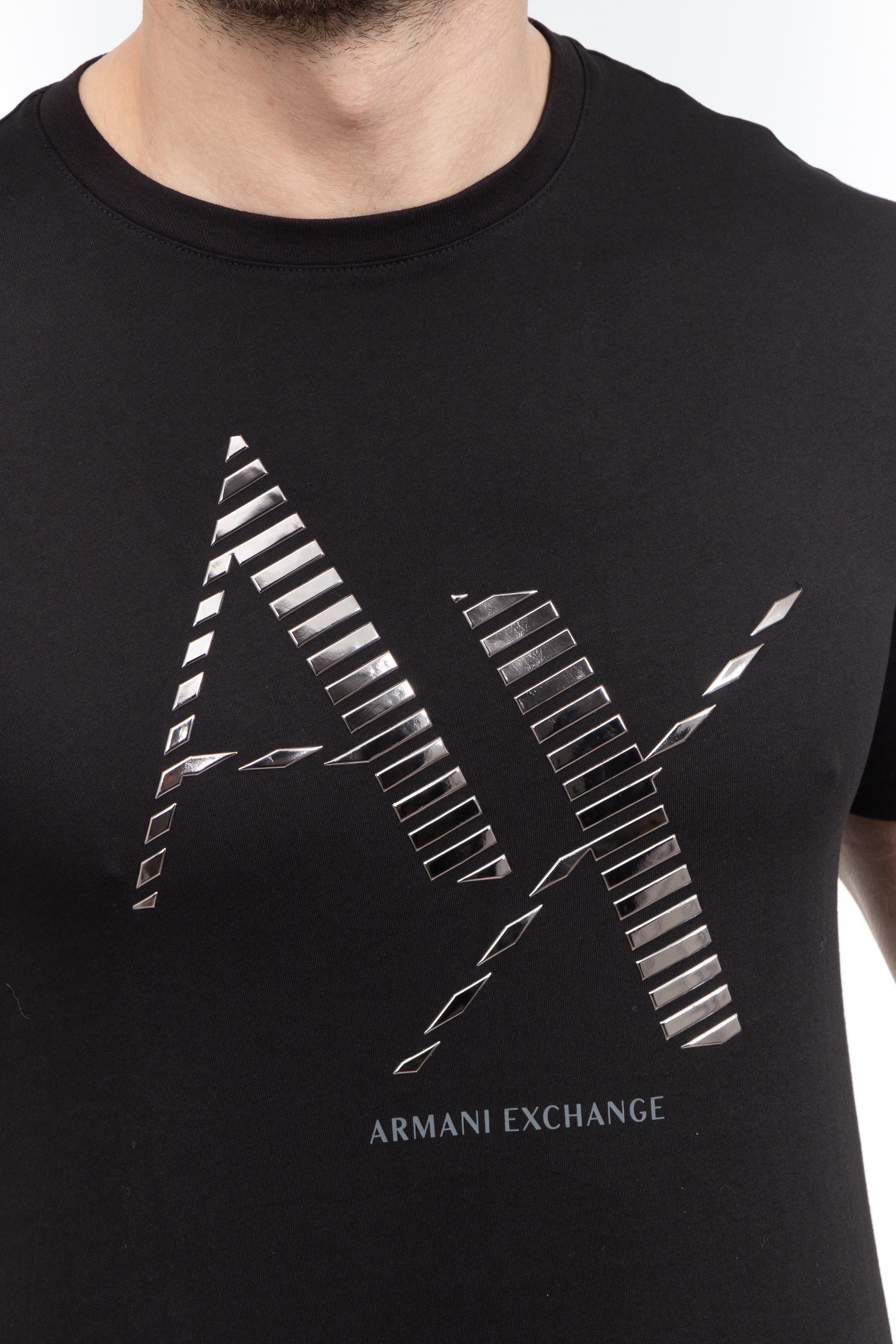 Armani Exchange Erkek Bisiklet Yaka T-Shirt