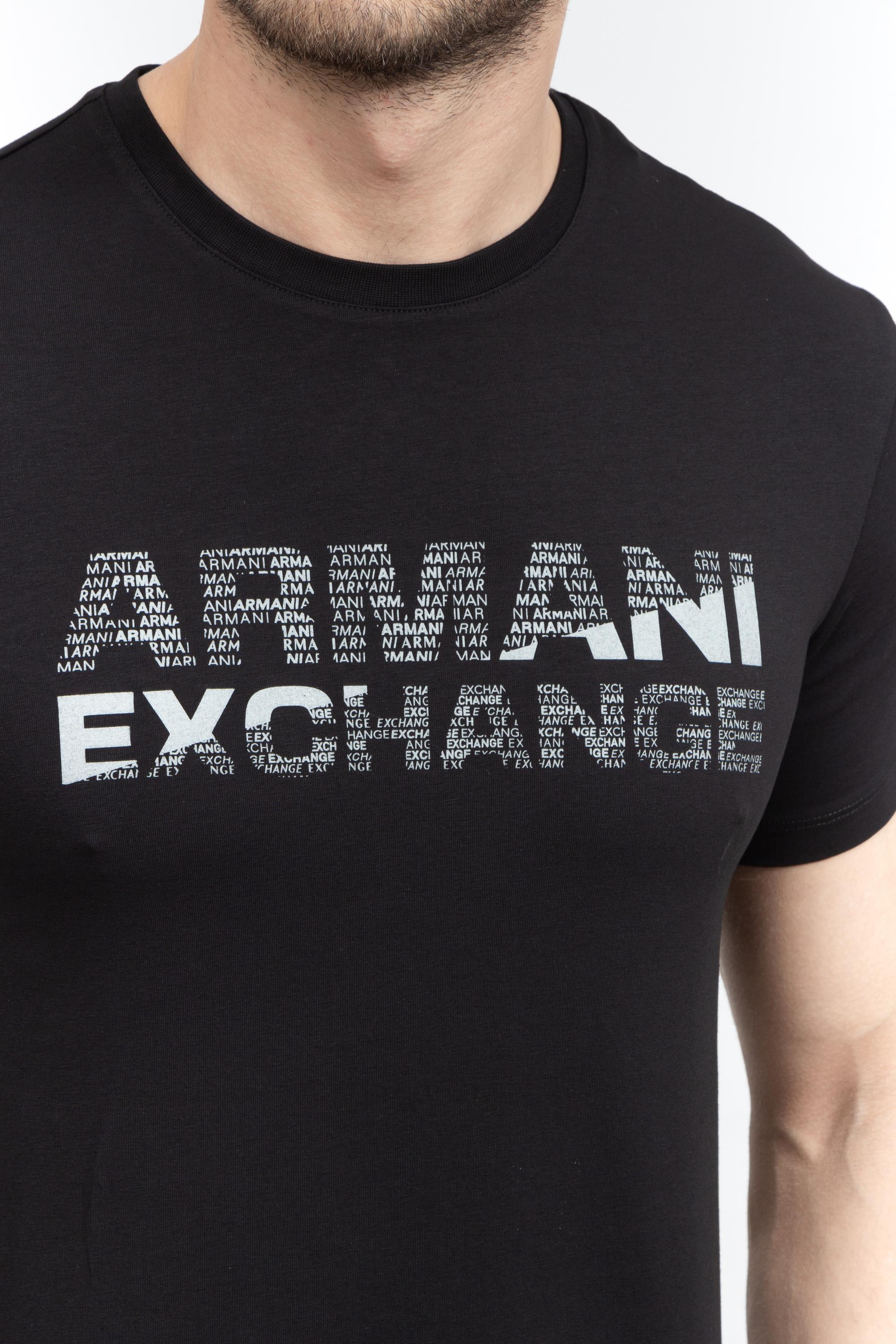 Armani Exchange Erkek Bisiklet Yaka T-Shirt