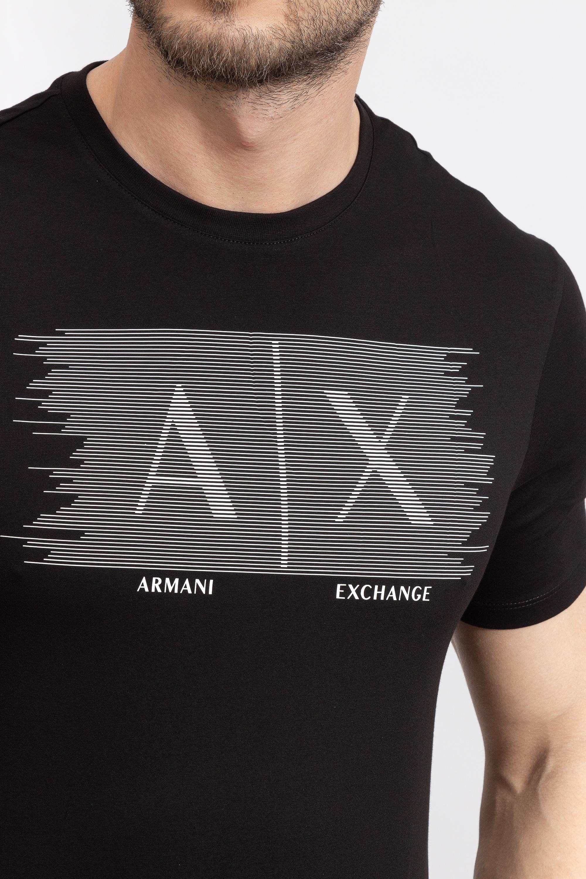 Armani Exchange Erkek Bisiklet Yaka T-Shirt