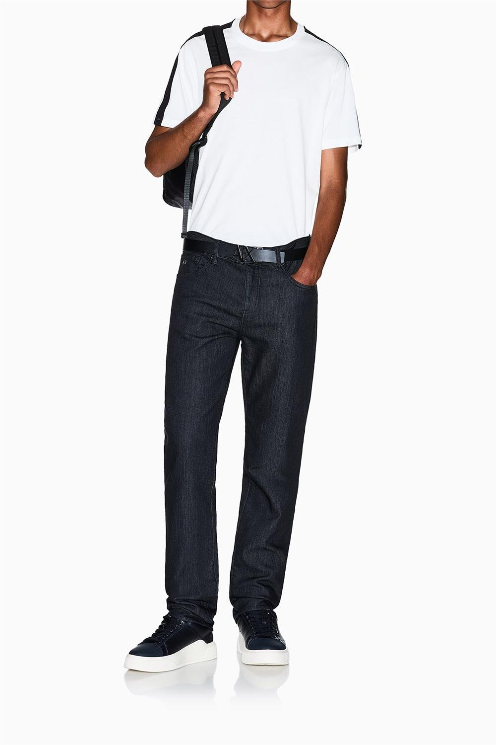 Armani Exchange Erkek Bisiklet Yaka T-Shirt