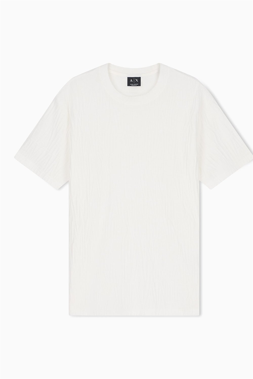 Armani Exchange Erkek Bisiklet Yaka T-Shirt Beyaz