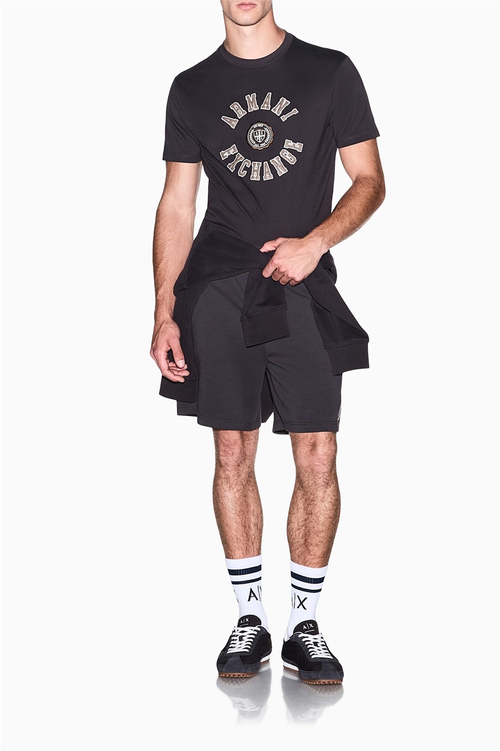 Armani Exchange Erkek Bisiklet Yaka T-Shirt