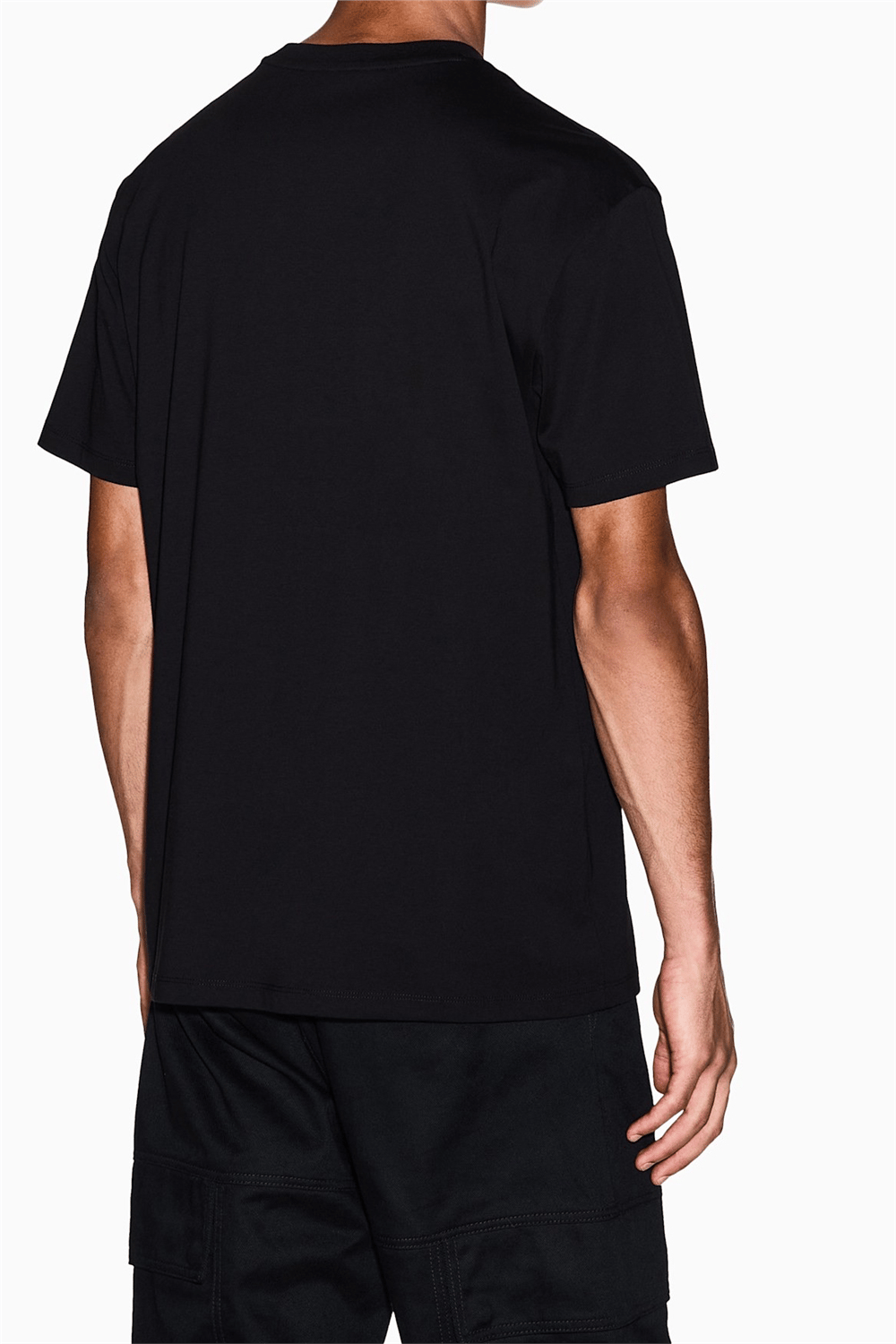 Armani Exchange Erkek Bisiklet Yaka T-Shirt Siyah