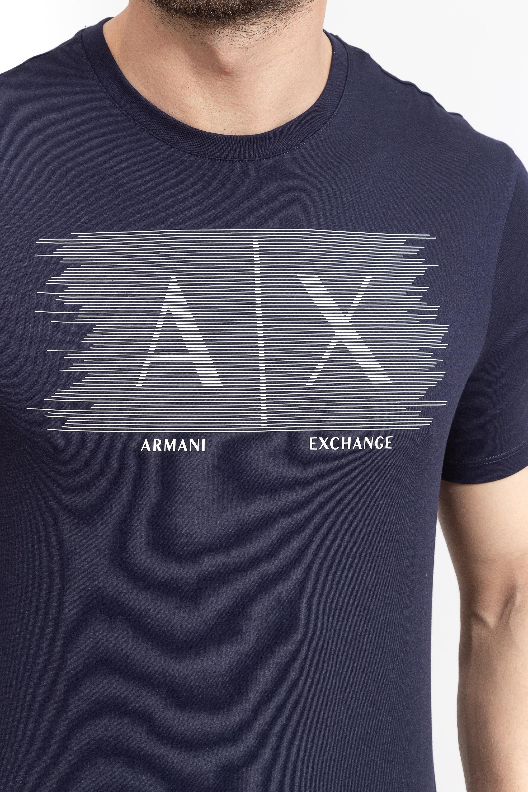 Armani Exchange Erkek Bisiklet Yaka T-Shirt