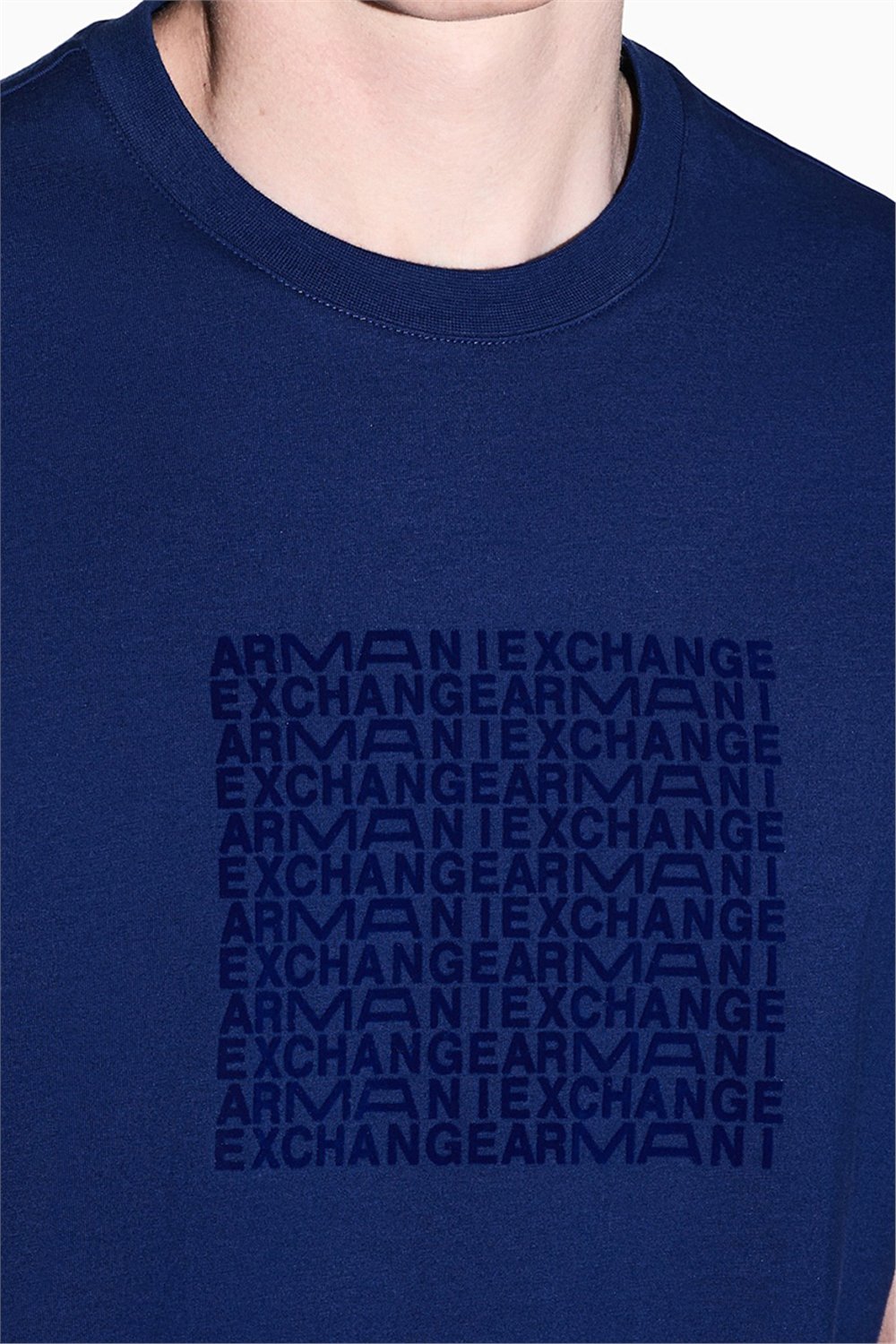 Armani Exchange Erkek Bisiklet Yaka T-Shirt