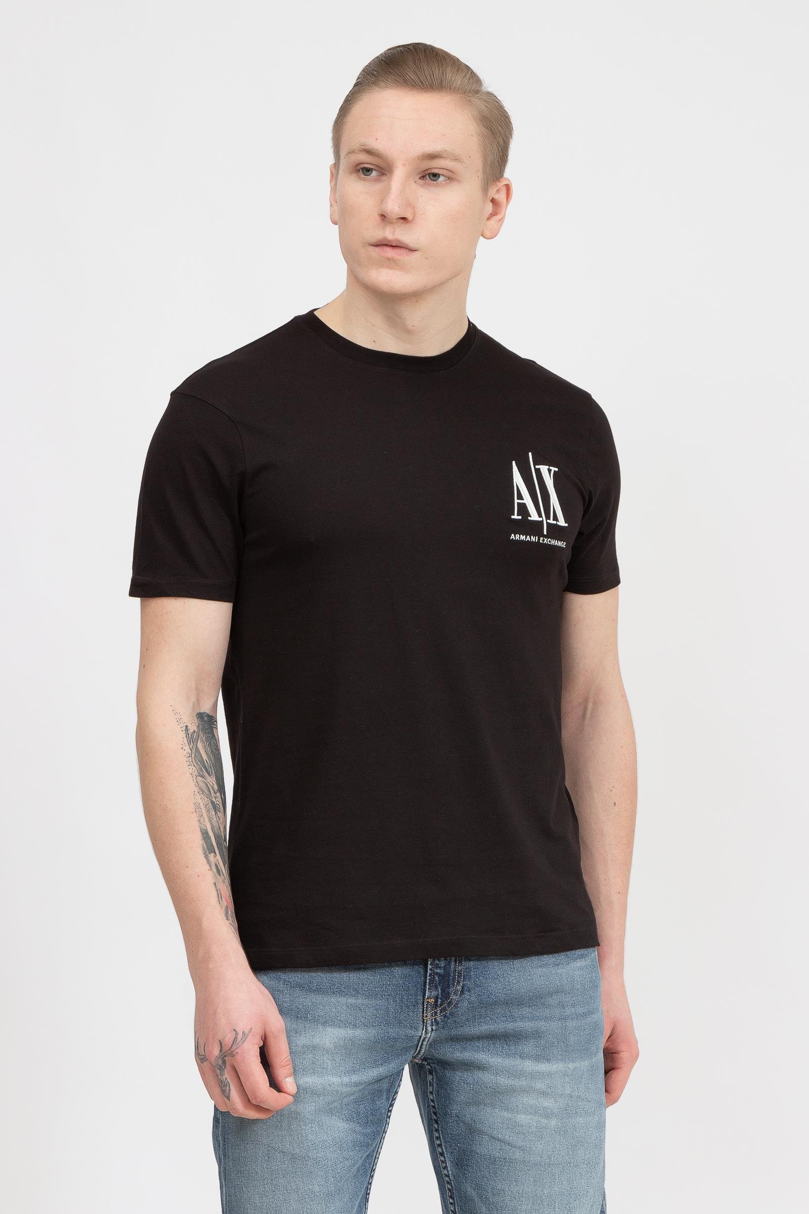 Armani Exchange Erkek Bisiklet Yaka T-Shirt