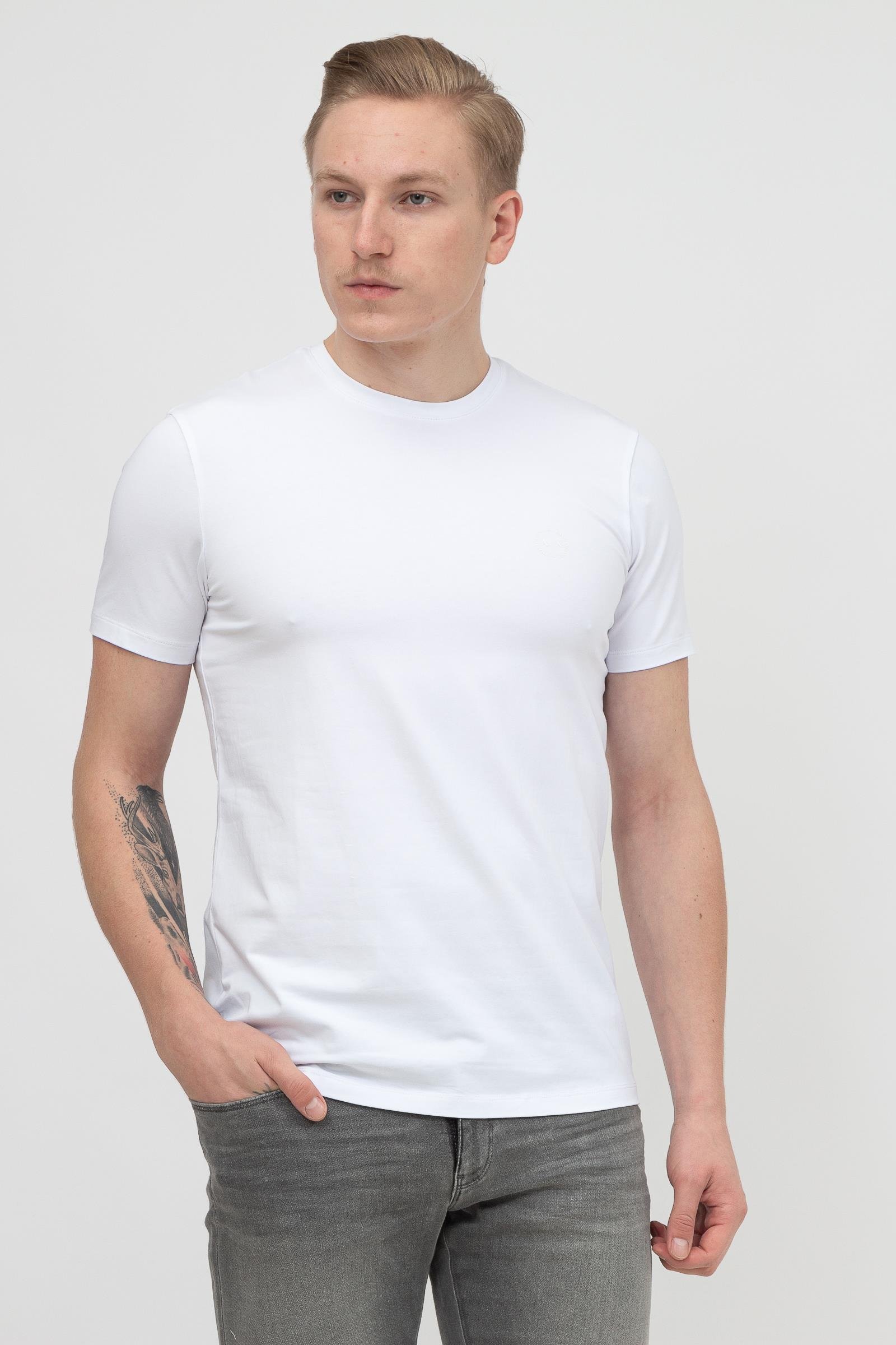 Armani Exchange Erkek Bisiklet Yaka T-Shirt