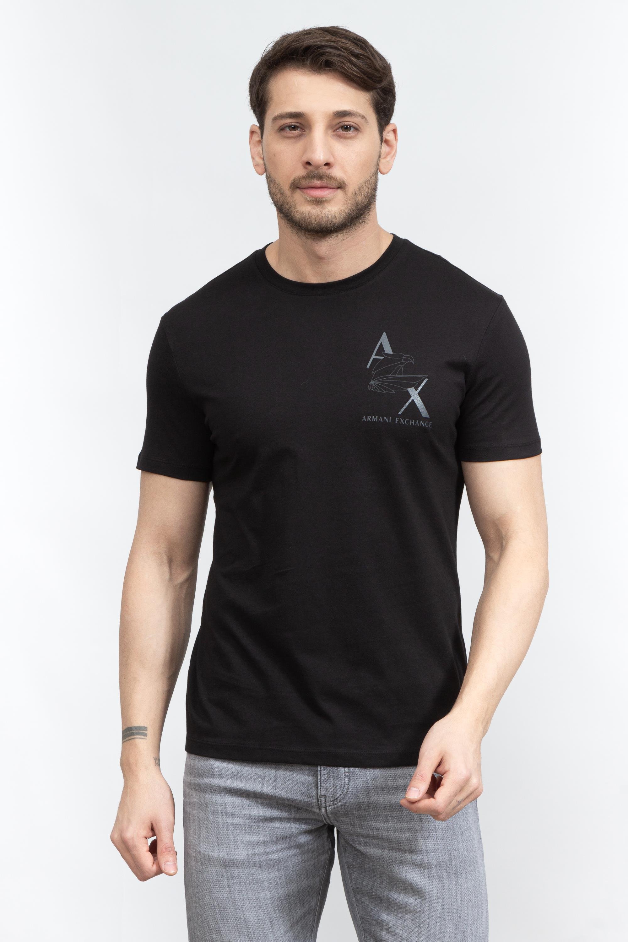 Armani Exchange Erkek Bisiklet Yaka T-Shirt