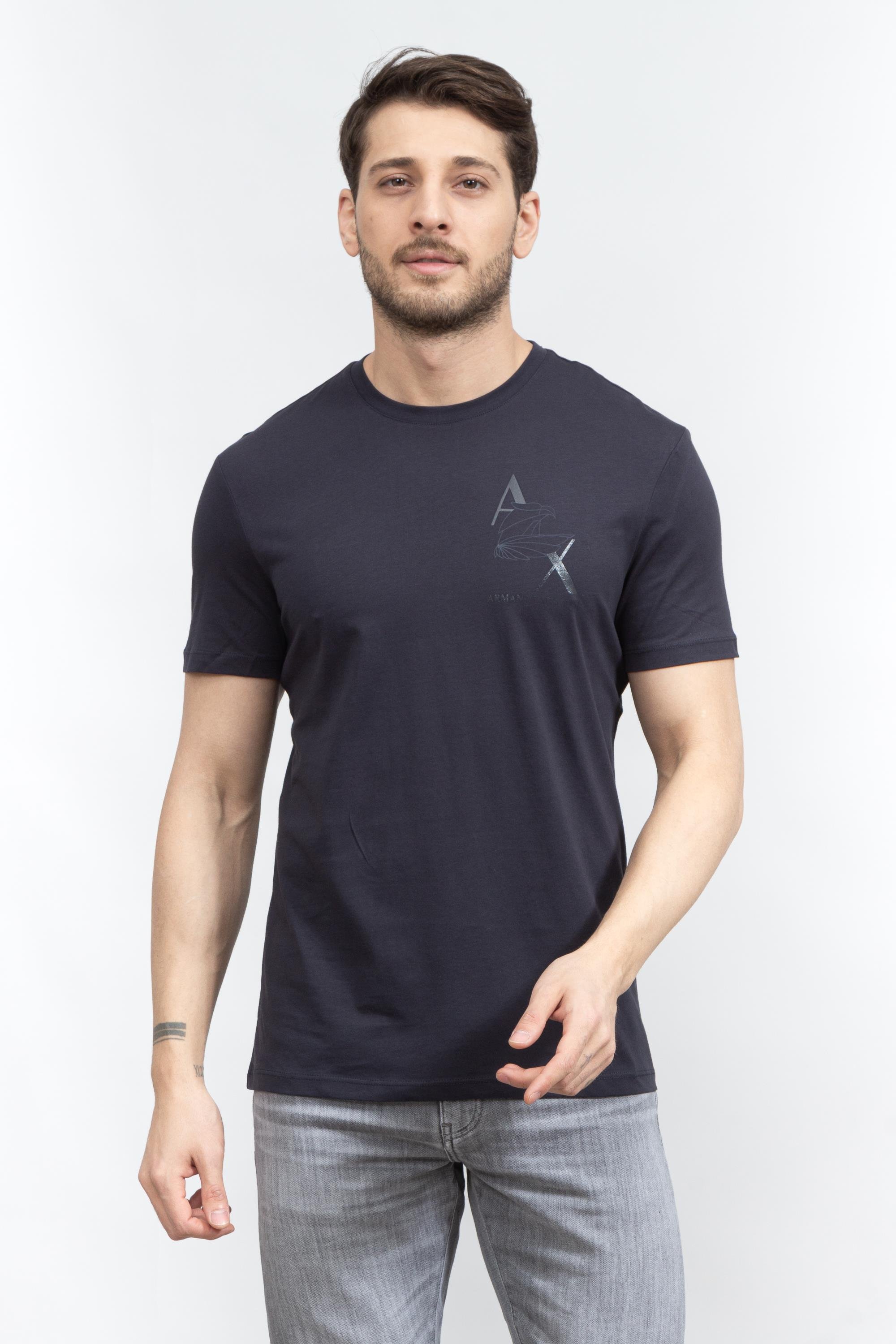 Armani Exchange Erkek Bisiklet Yaka T-Shirt